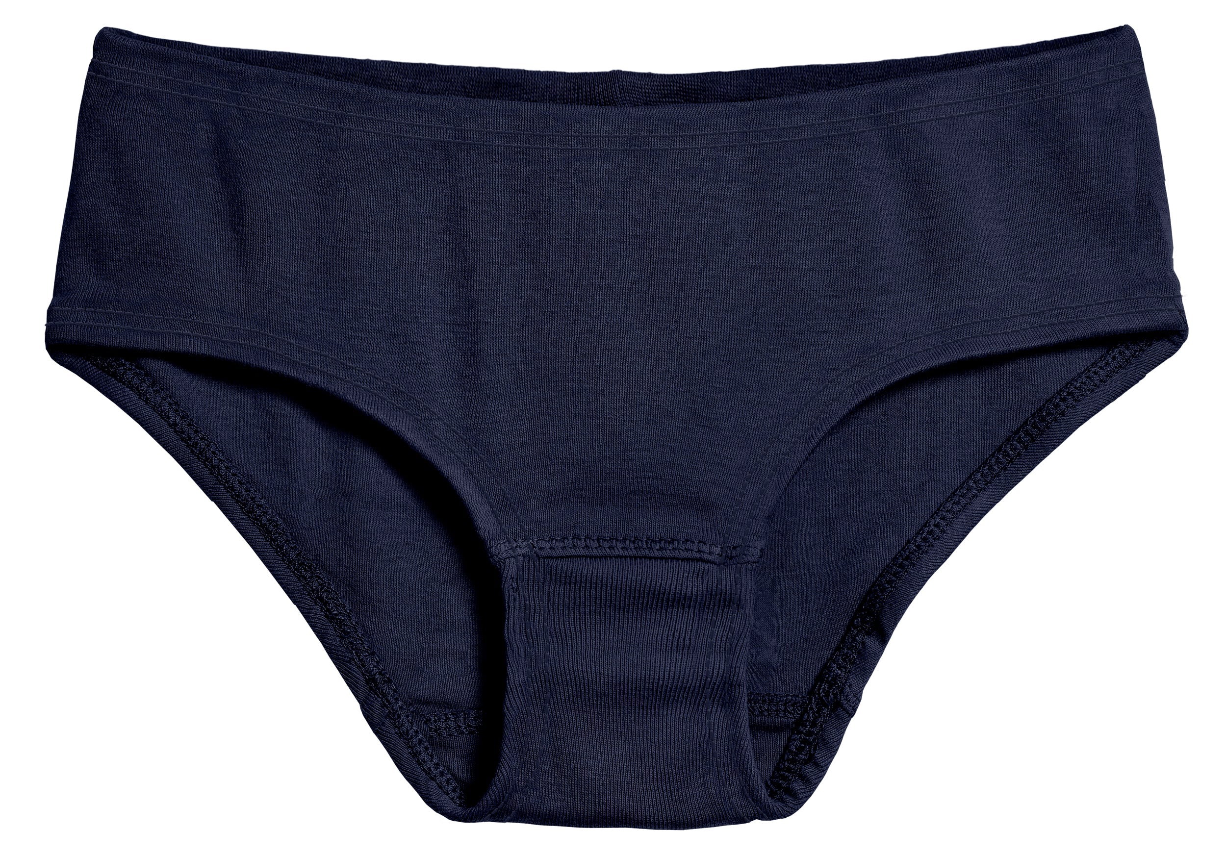 Girls Organic Cotton Brief | Navy - Drispect