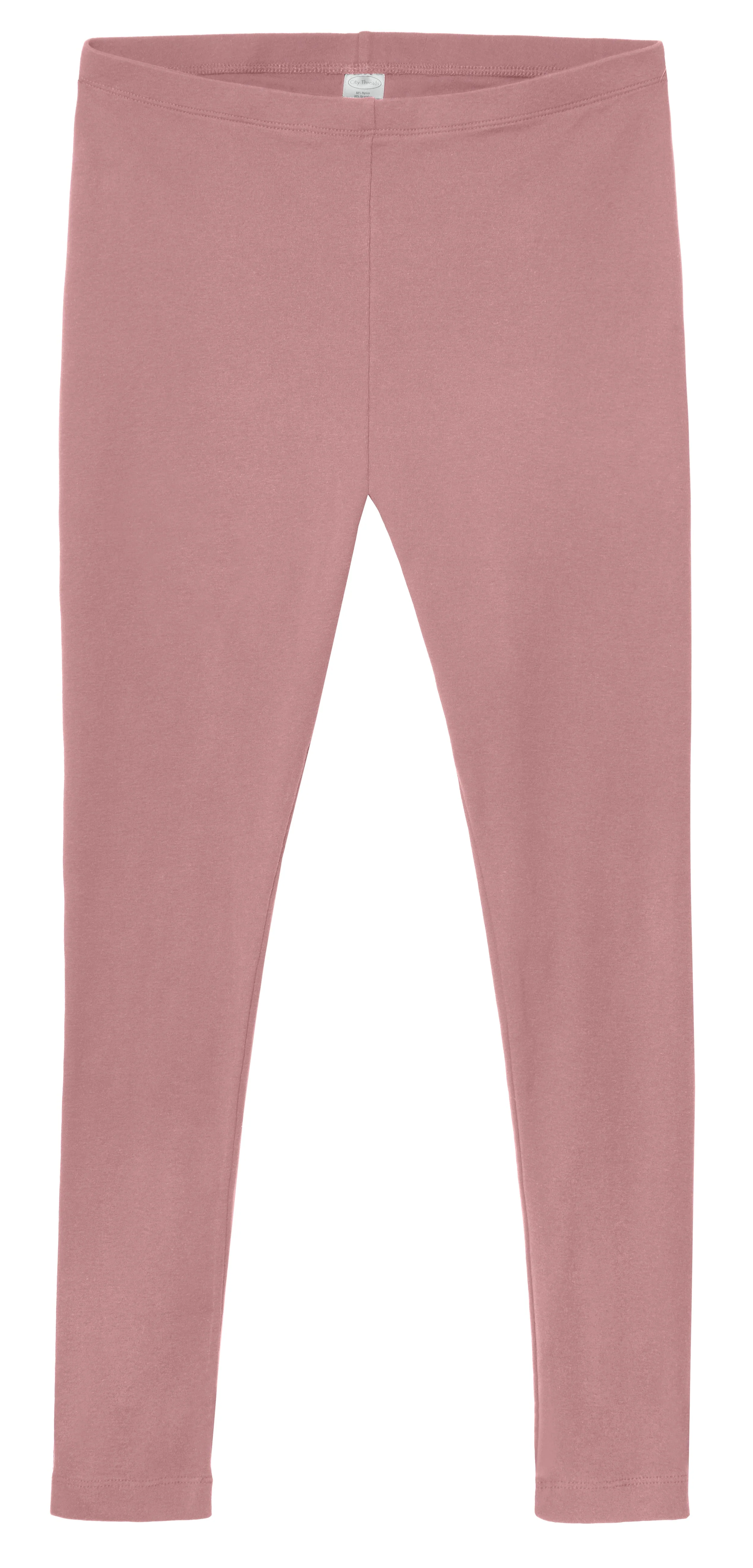 Women's Soft 100% Organic Cotton Leggings | Dusty Rose - Drispect