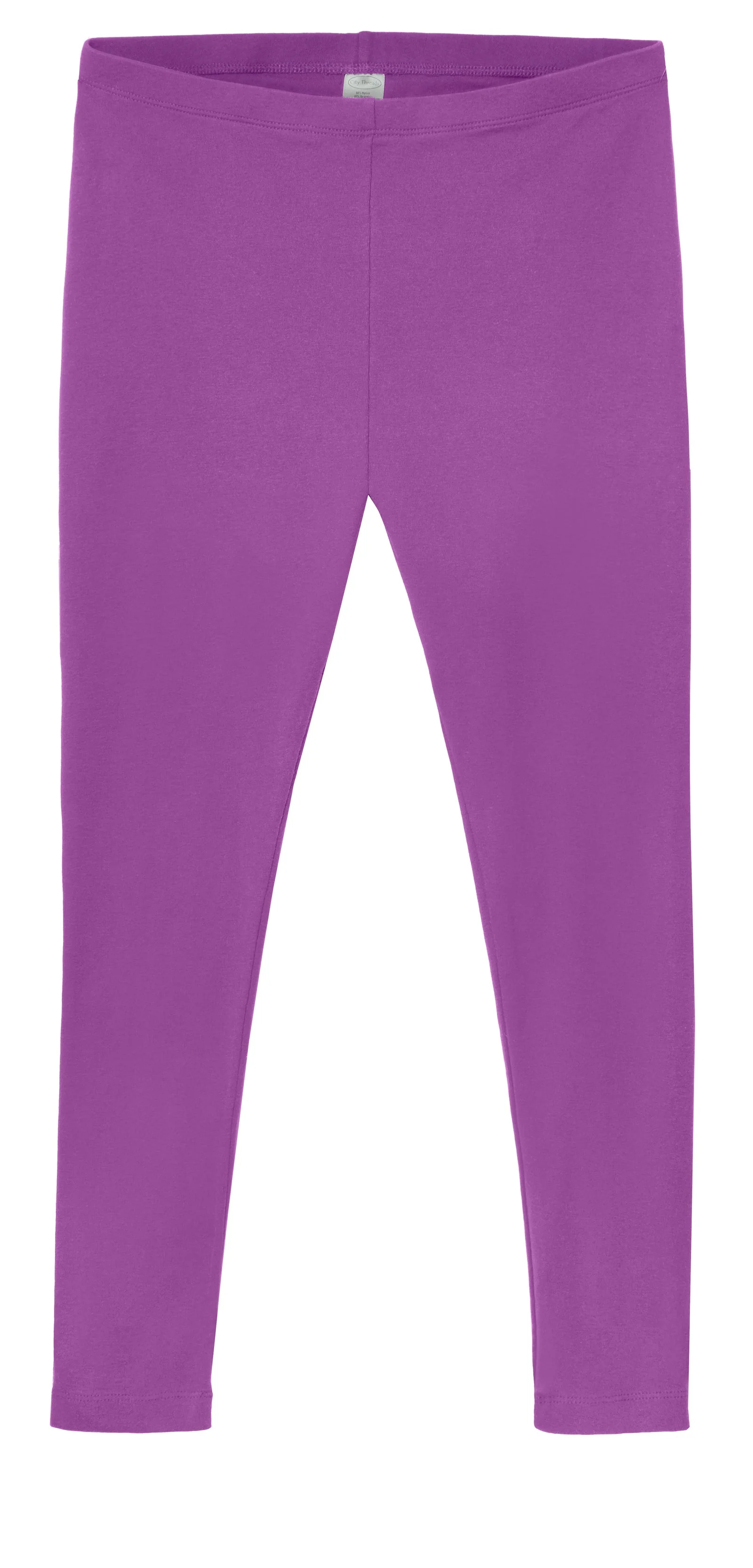 Women's Soft 100% Cotton Petite Leggings | Plum - Drispect