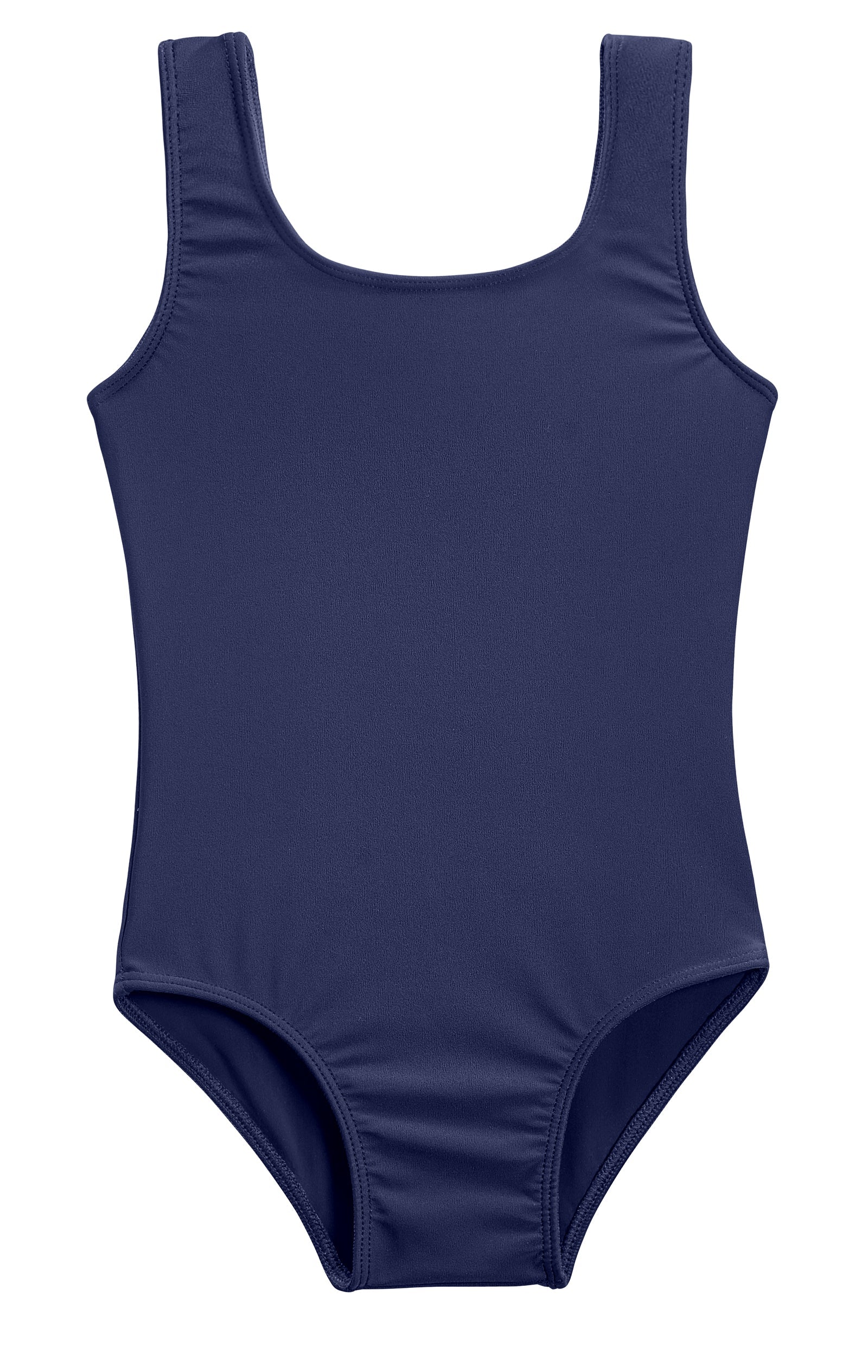 Girls UPF 50+ One Piece Swimsuit | Navy - Drispect