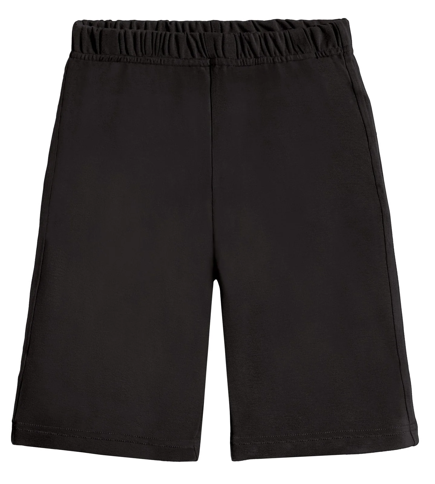 Boys Soft Cotton Athletic Short - UPF 50 + | Black - Drispect