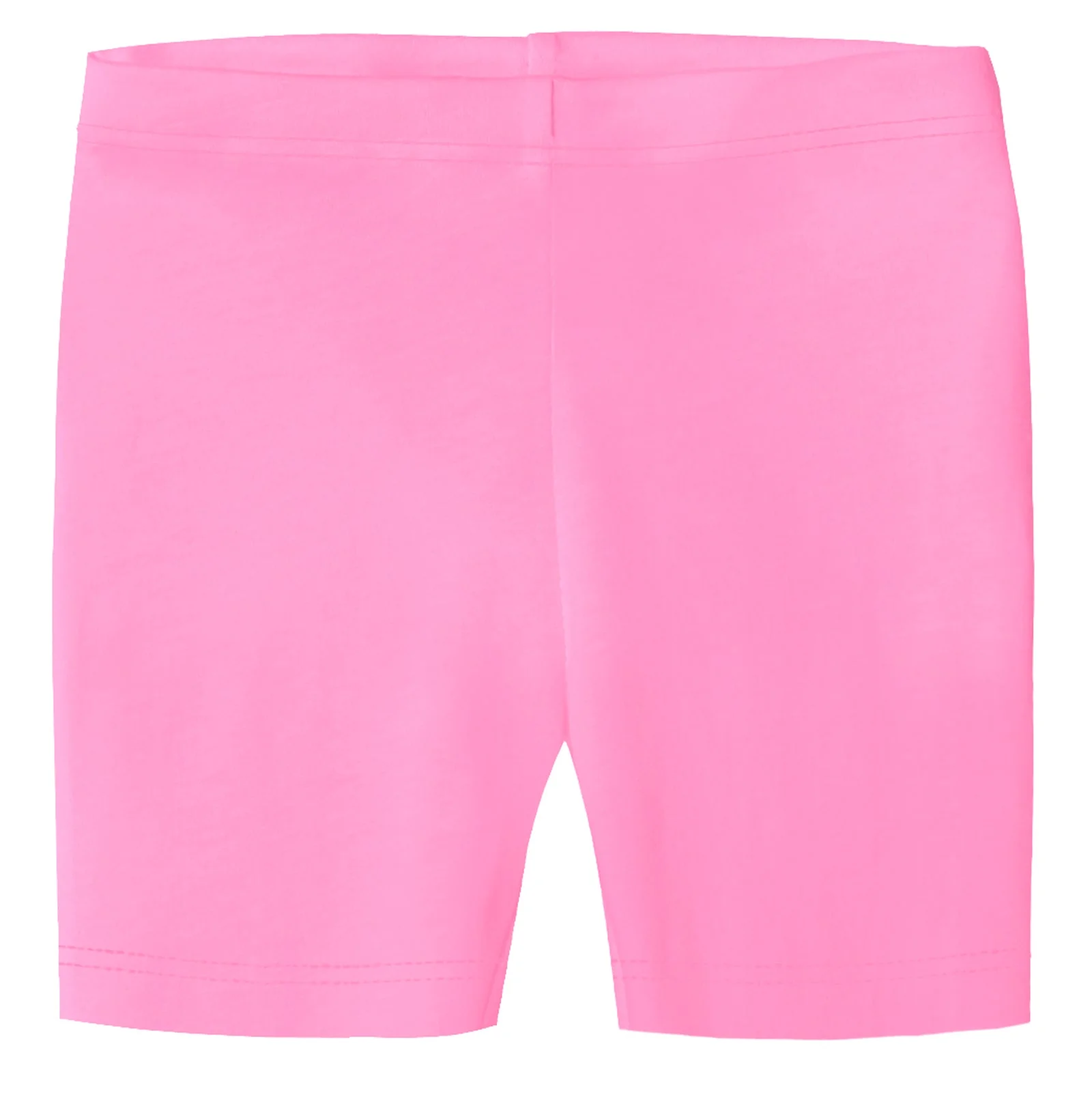Girls Soft 100% Cotton Bike Shorts | Bubblegum - Drispect