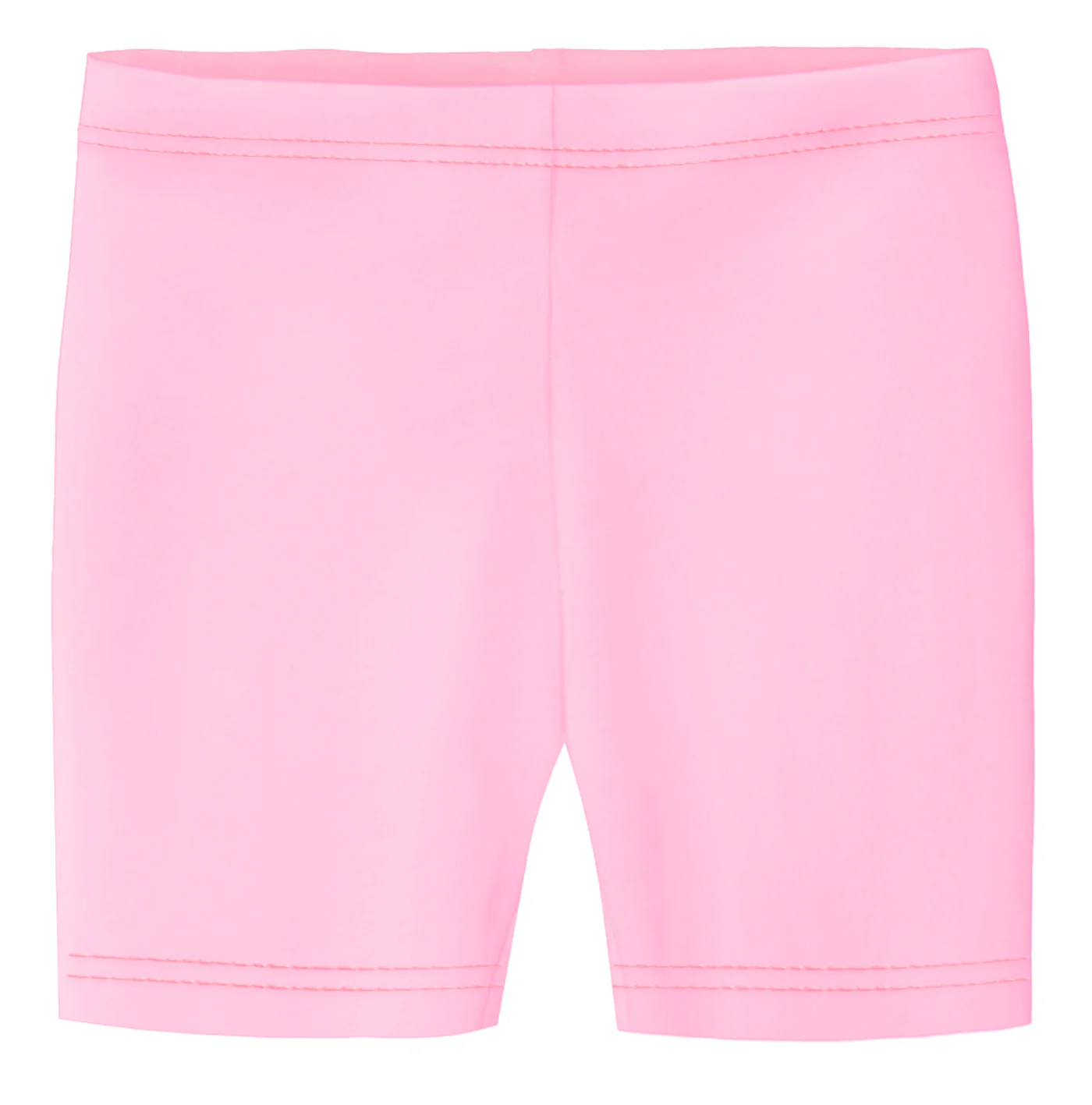 Girls Soft 100% Cotton Bike Shorts | Light Pink - Drispect