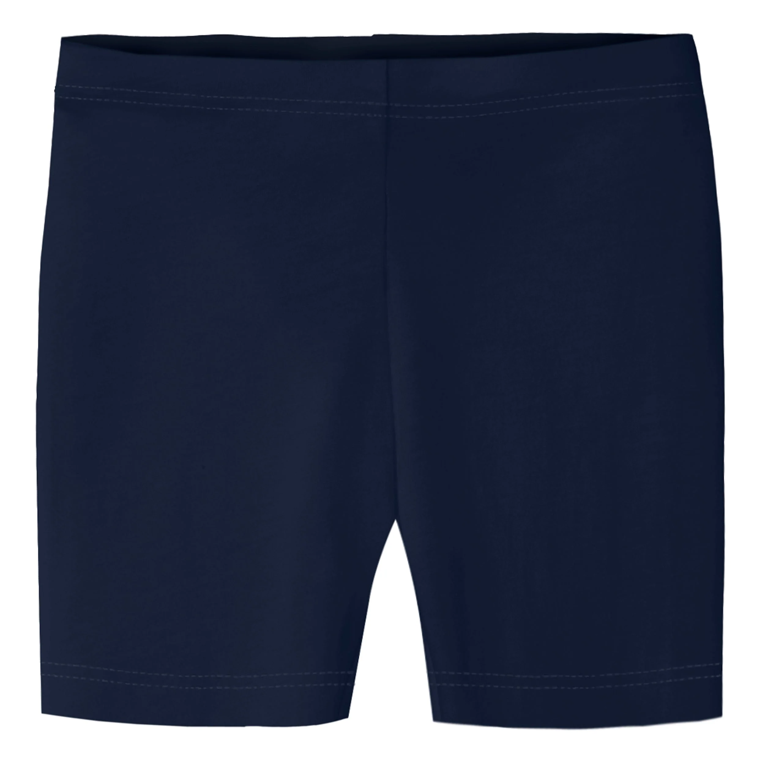 Girls Soft Organic Cotton Bike Shorts | Navy - Drispect