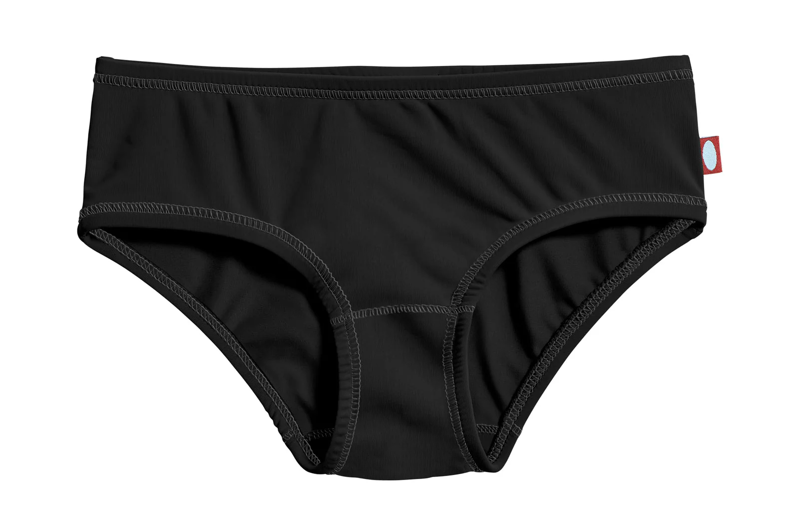 Girls UPF 50+ Swimming Briefs | Black - Drispect