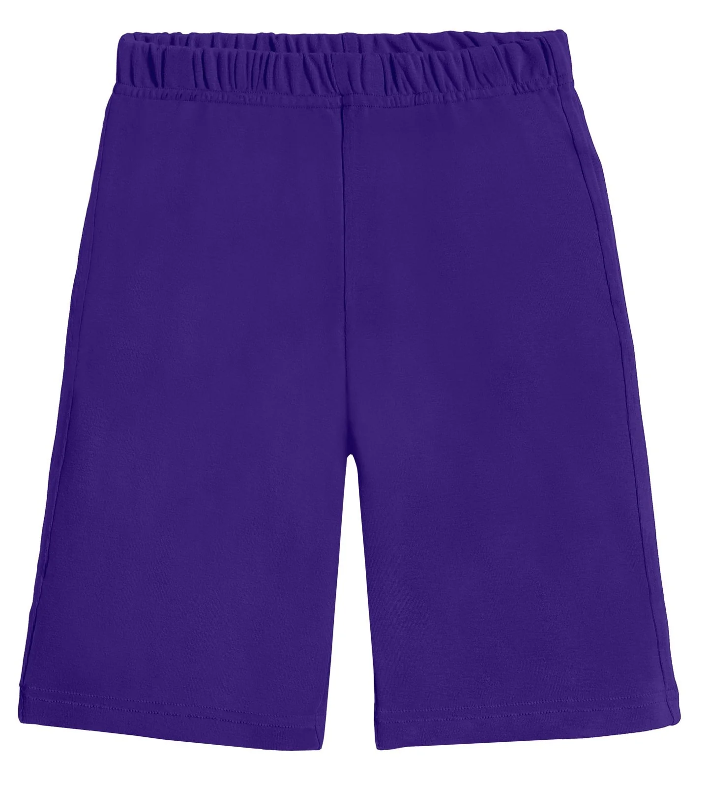Boys Soft Cotton Athletic Short - UPF 50 + | Athletic Purple - Drispect