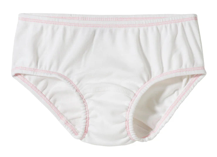 Girls Briefs | White - Drispect