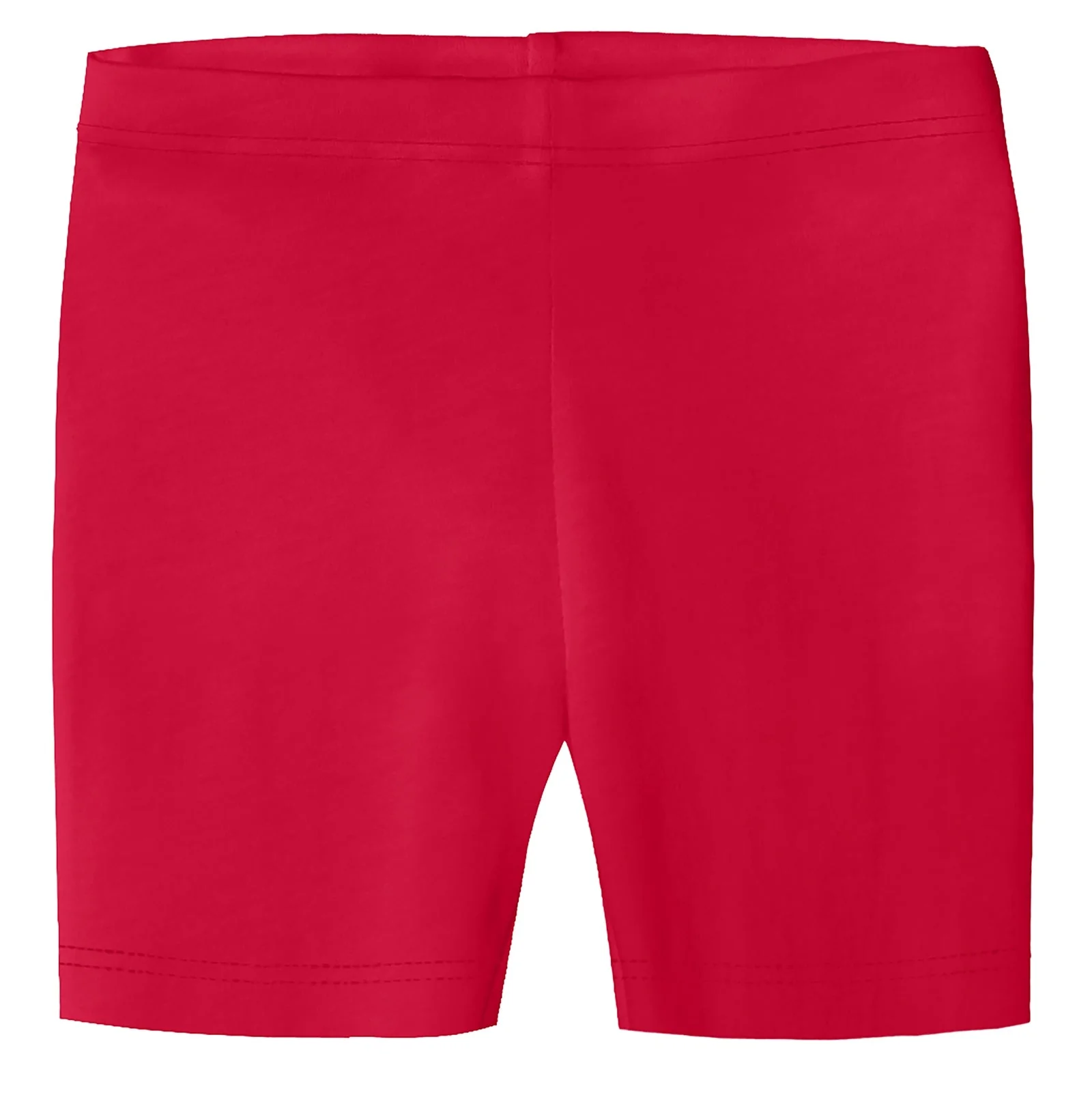 Girls Soft 100% Cotton Bike Shorts | Candy Apple - Drispect