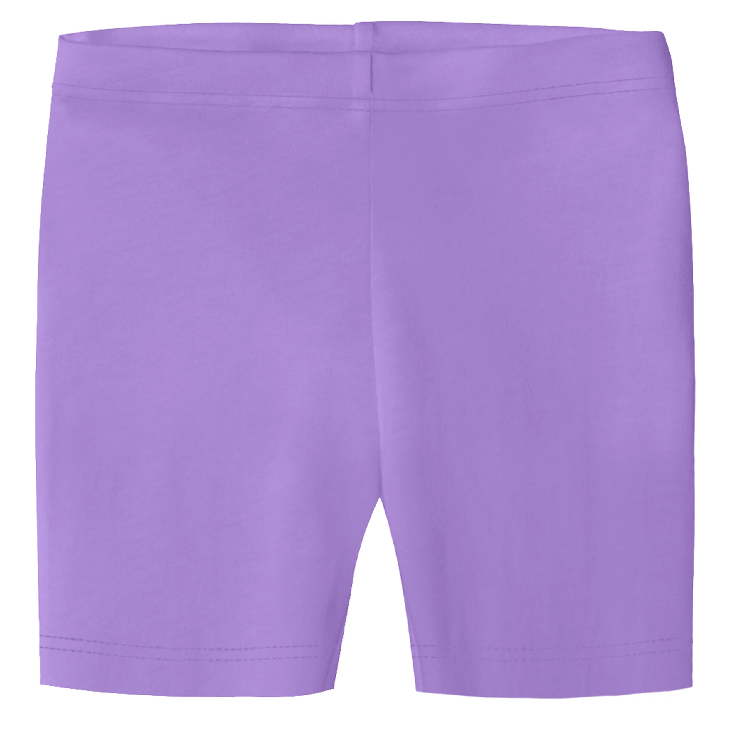 Girls Soft Organic Cotton Bike Shorts | Deep Purple - Drispect