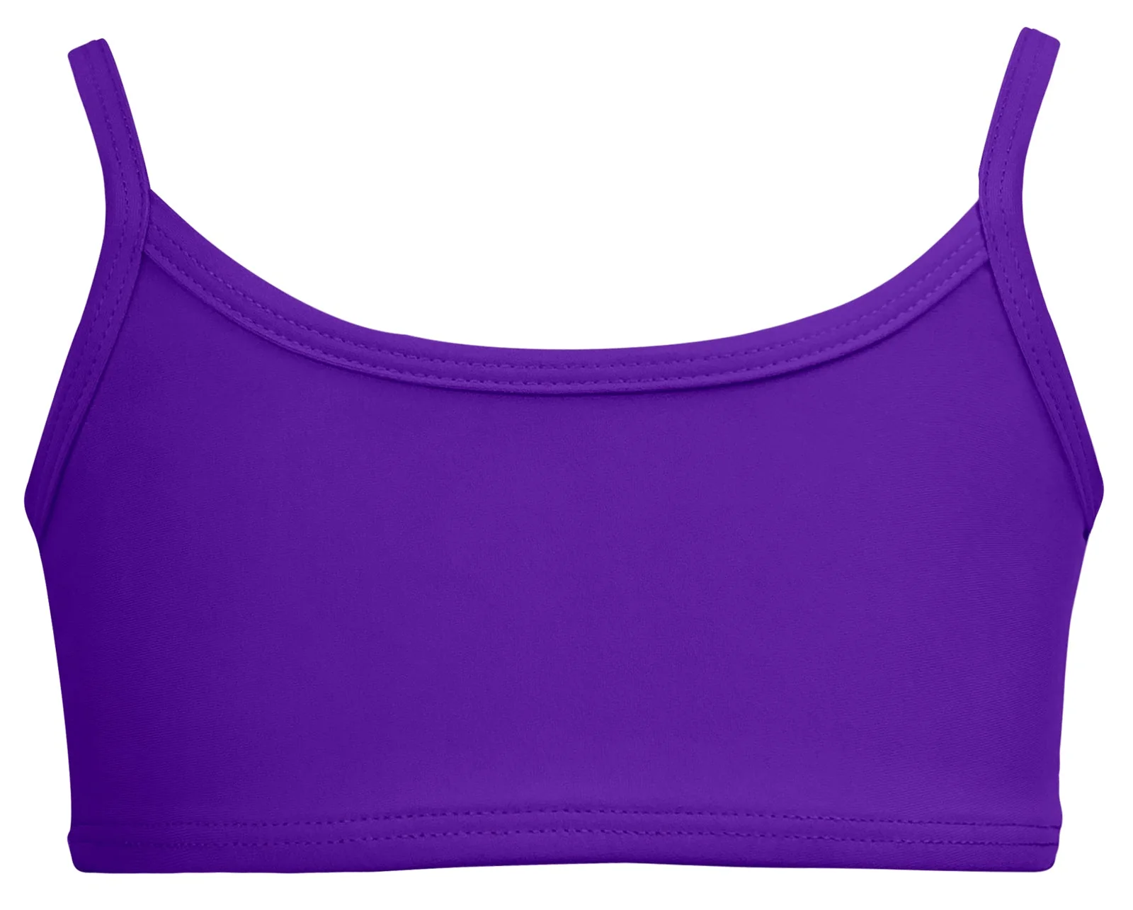 Girls UPF 50+ Bikini Swim Top  | Purple - Drispect