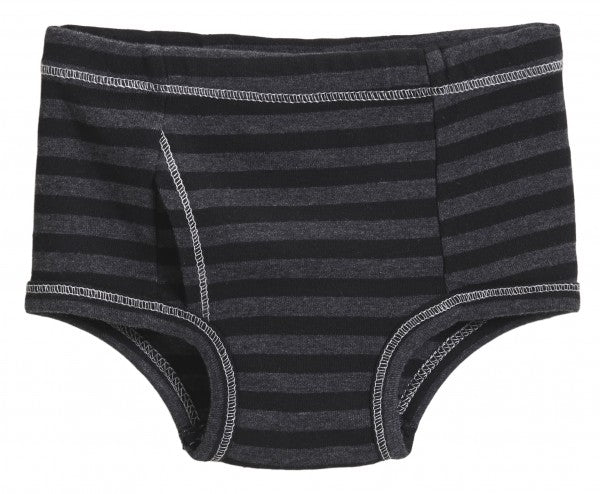 Boys Striped Briefs-Seconds| Damage - Black - Drispect