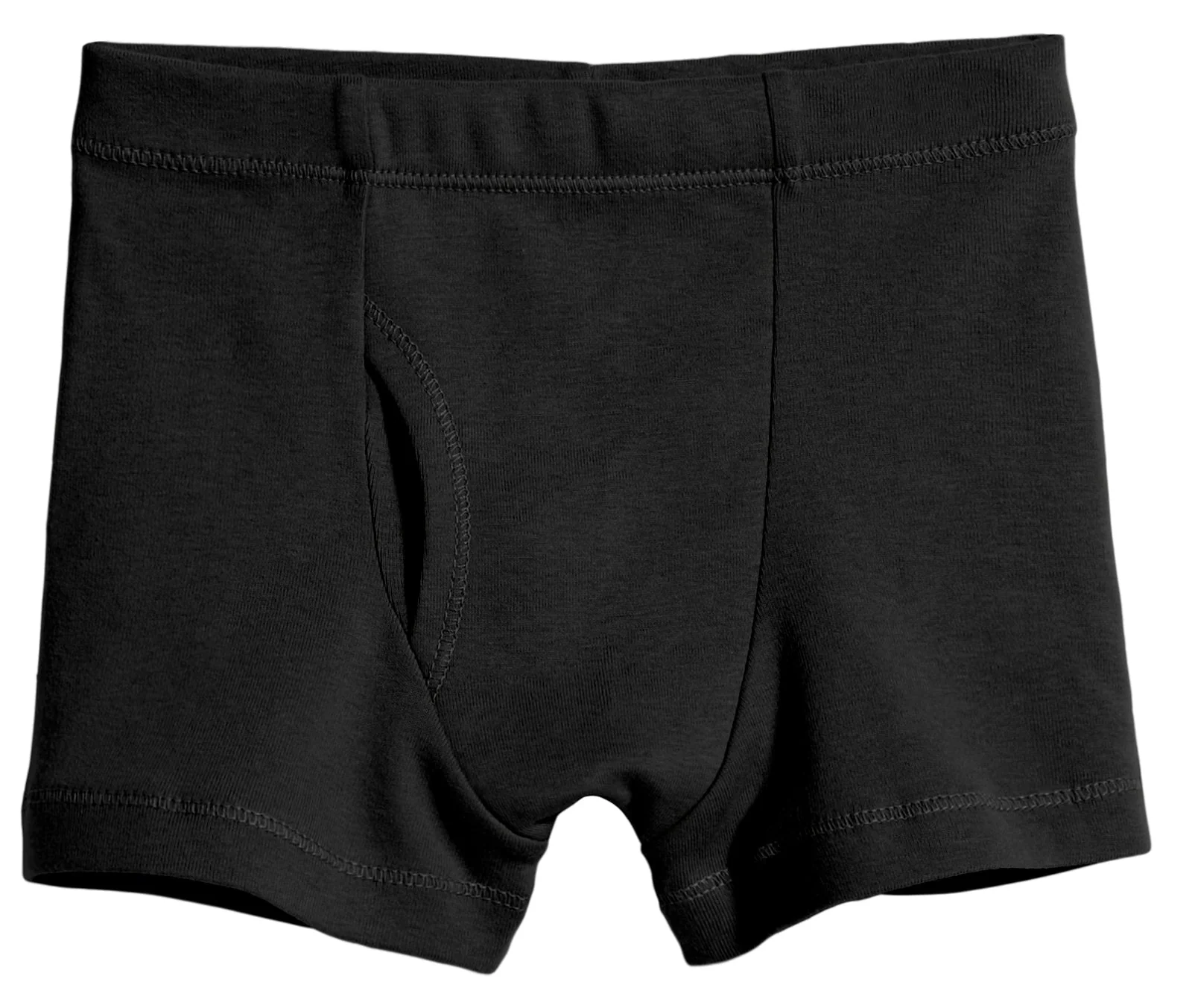 Boys Organic Cotton Boxer Brief | Black - Drispect