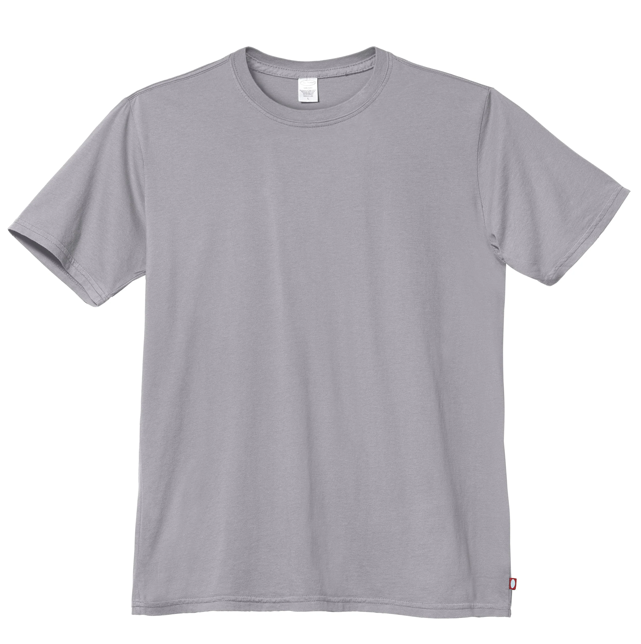 Men's Soft Organic Cotton Short Sleeve Crew Tee | Road - Drispect