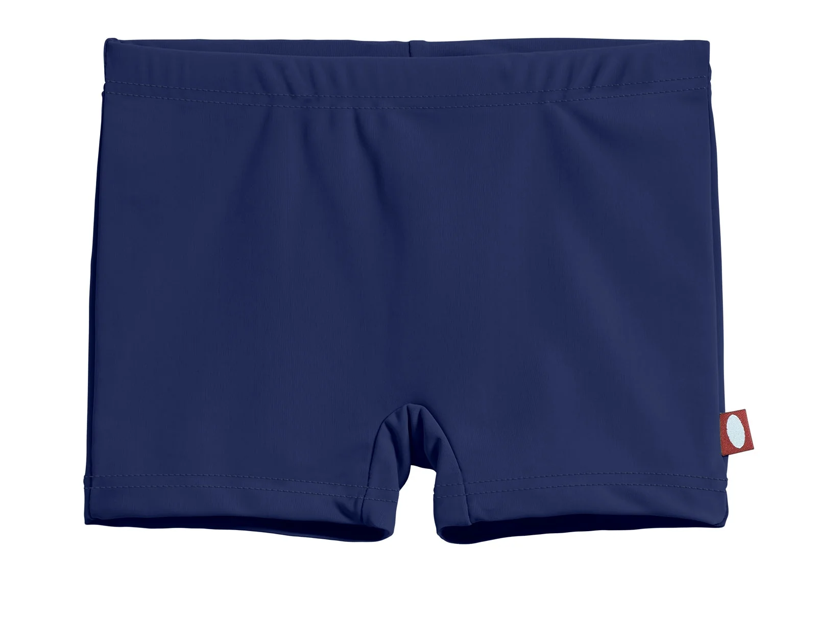 Girls Recycled Nylon UPF 50+ Swim Boy Shorts | Navy - Drispect
