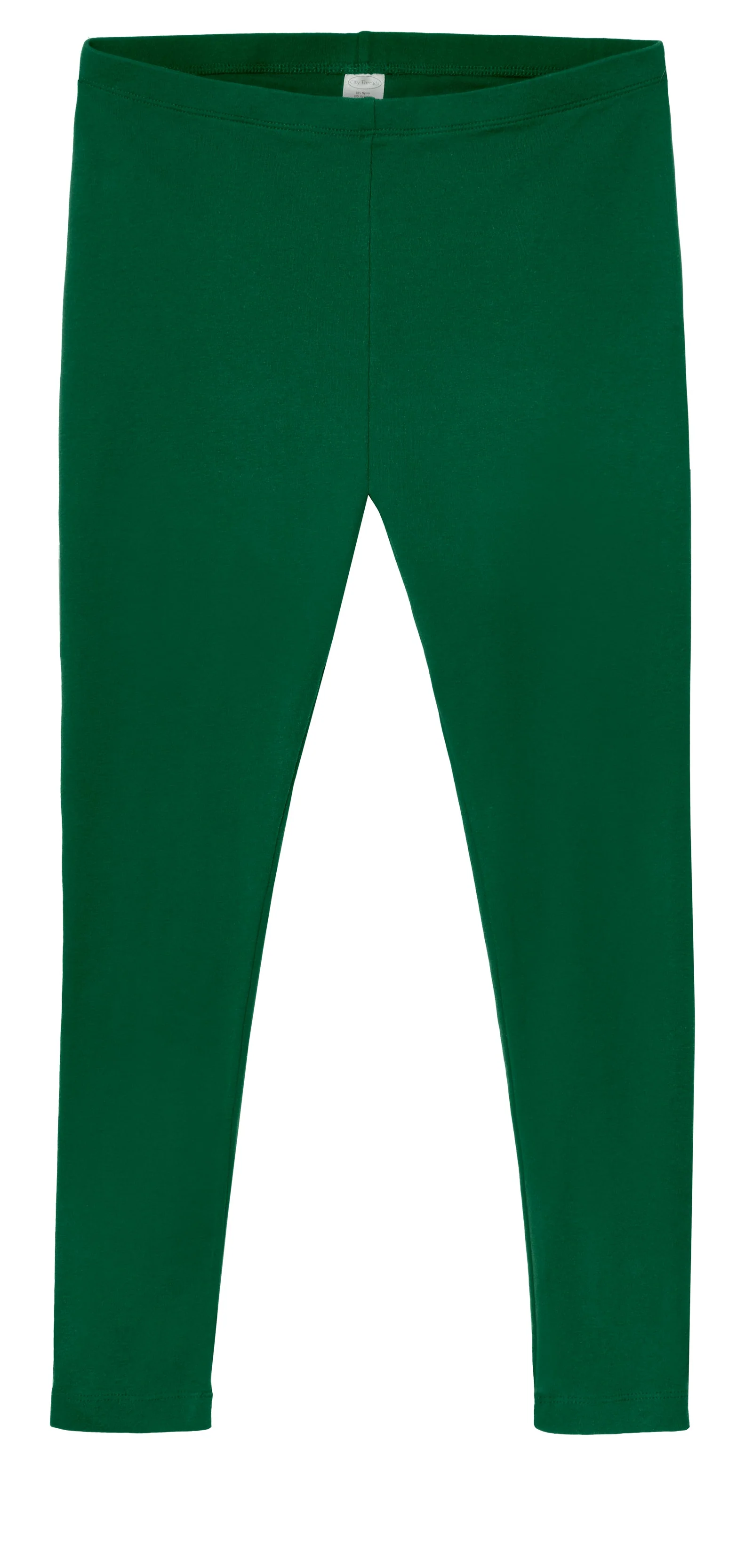 Women's Soft 100% Cotton Petite Leggings | Forest Green - Drispect