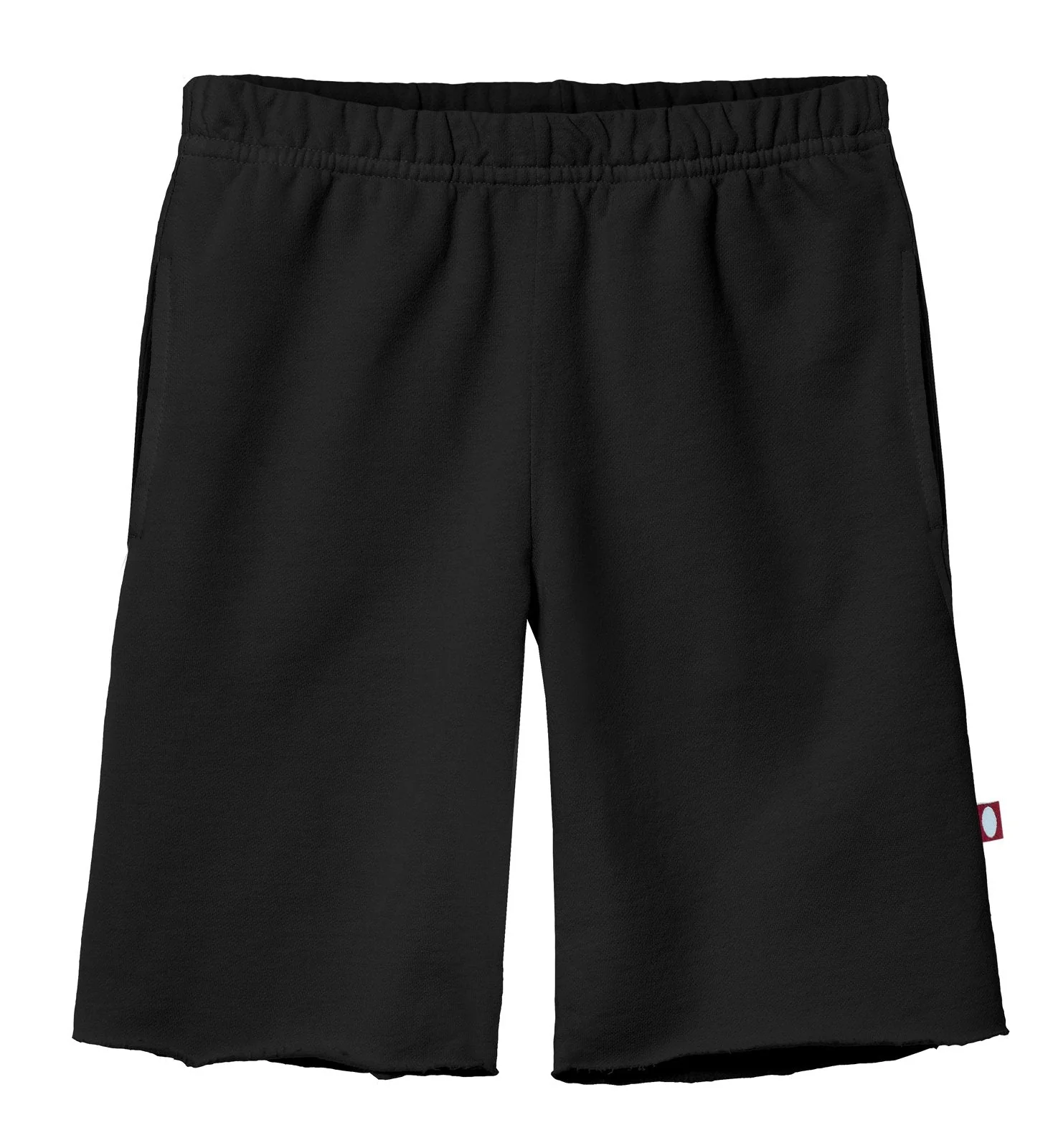 Boys Amazingly Soft Cotton Lightweight Fleece Shorts | Black - Drispect