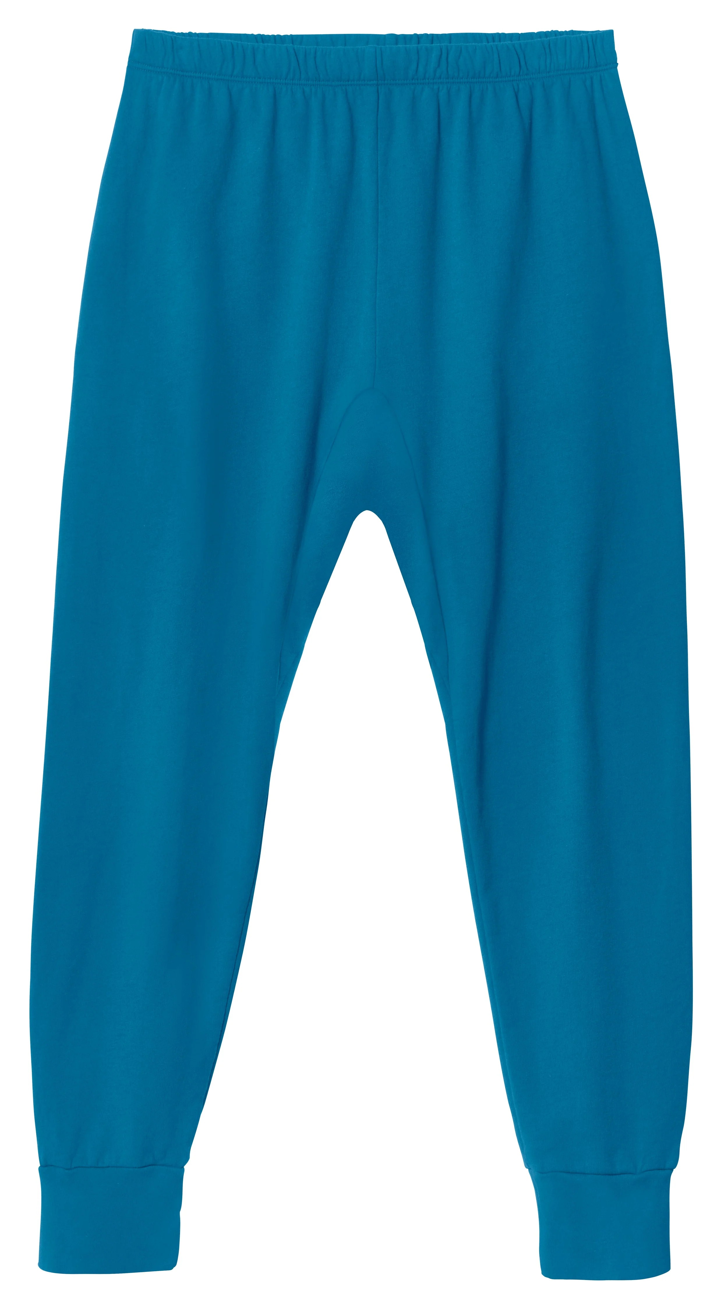 Women's Super Soft 100% Cotton Lightweight Fleece Jogger | Teal - Drispect