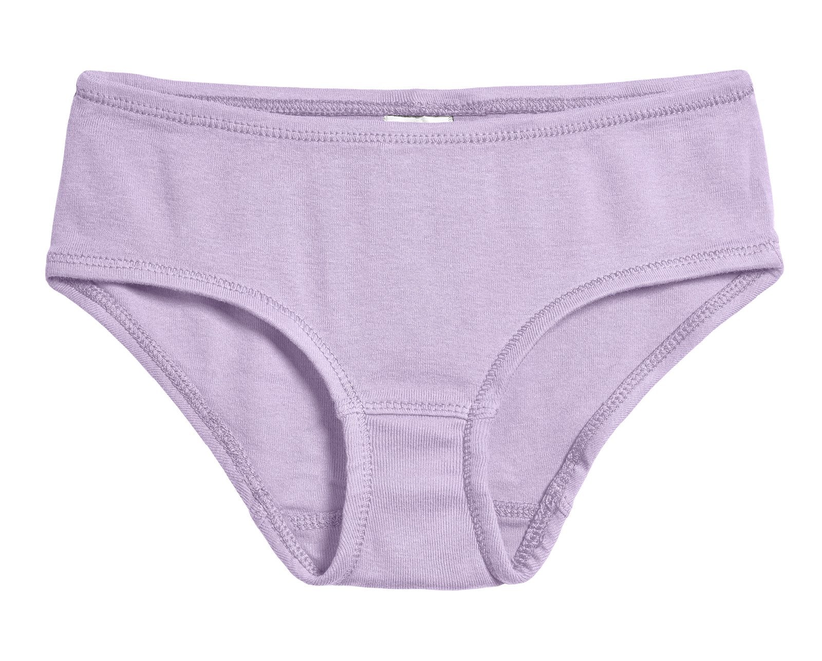 Girls Organic Cotton Brief | Lavender - Drispect