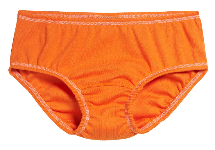 Girls Briefs | Orange - Drispect
