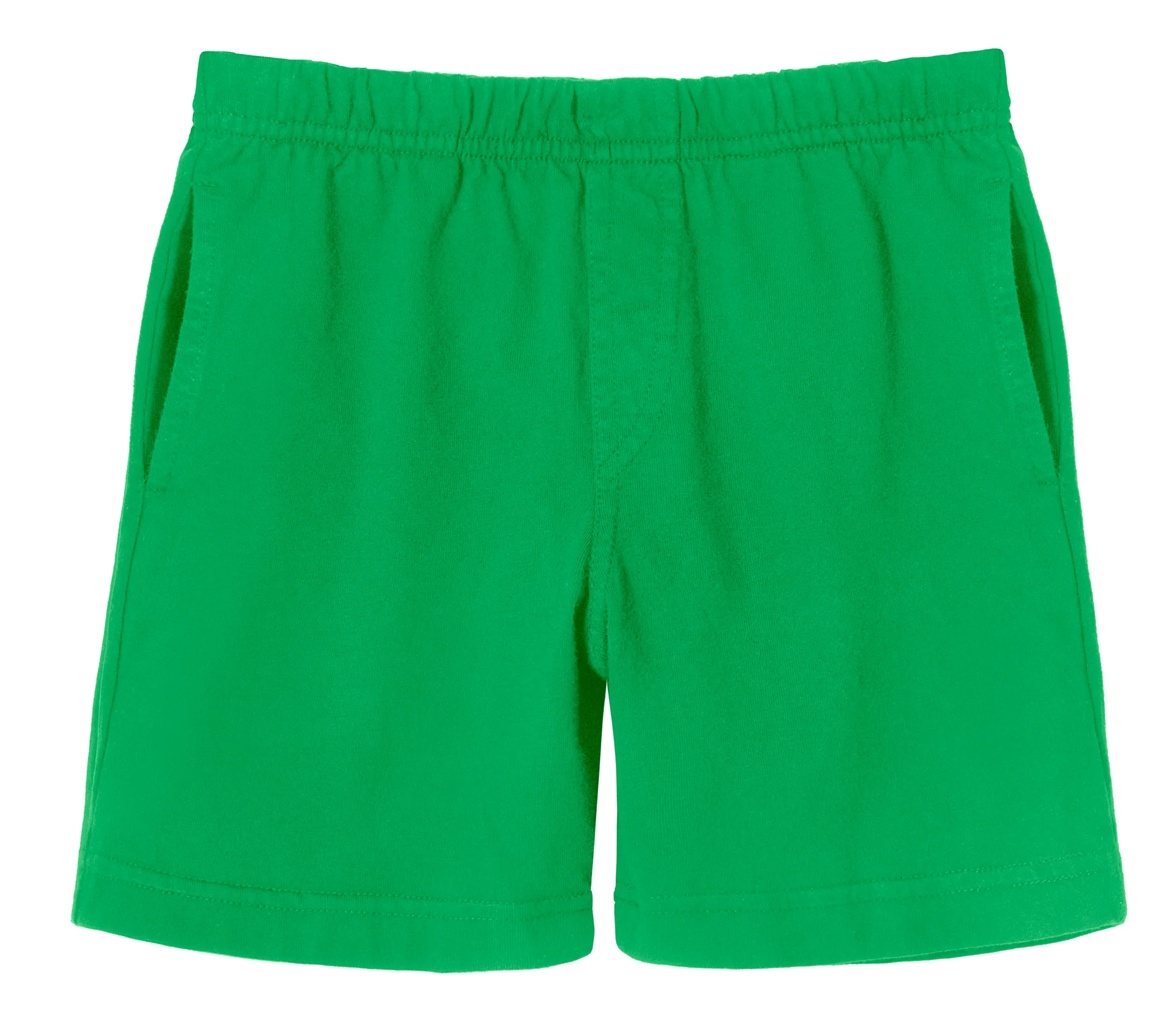 Boys Soft Cotton UPF 50+ Above-Knee Side Pocket Shorts | ELF - Drispect