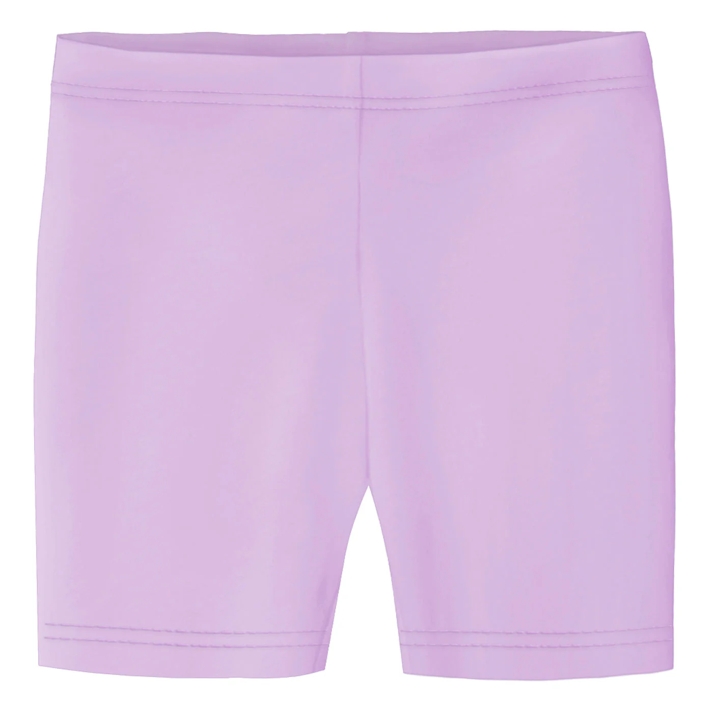 Girls Soft 100% Cotton Bike Shorts | Lavender - Drispect