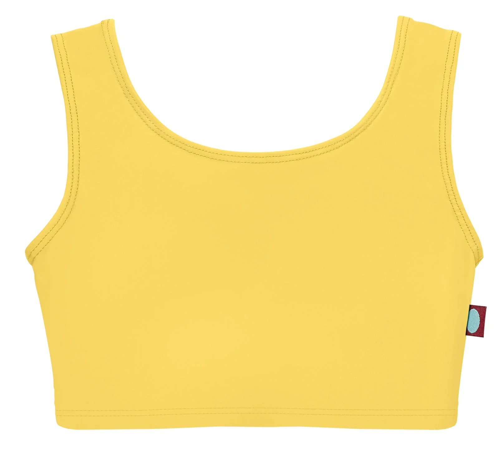 Girls UPF 50+ Bikini Swim Tank | Yellow - Drispect