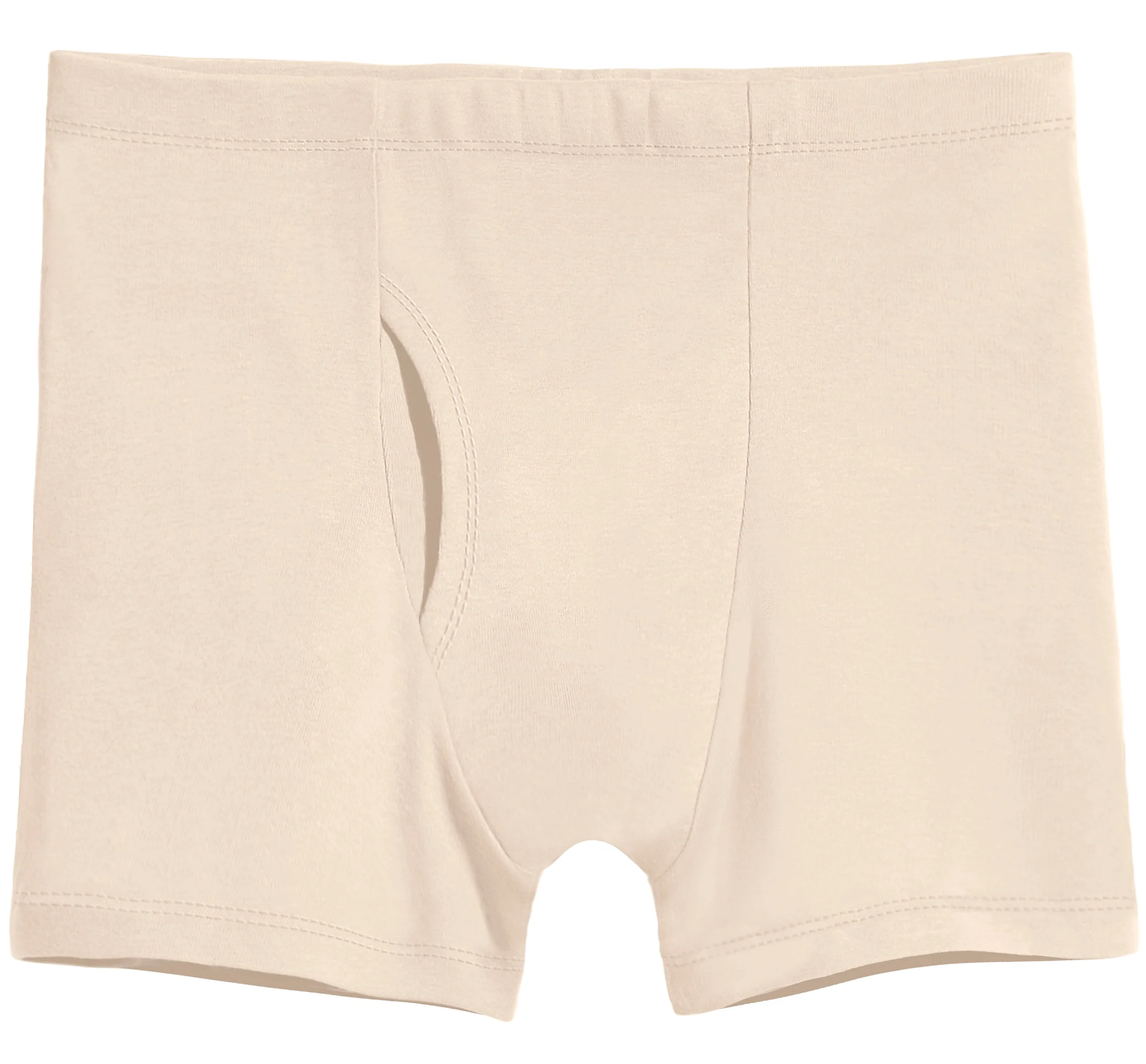 Men's Soft 100% Organic Cotton Boxer Briefs | Oatmeal - Drispect