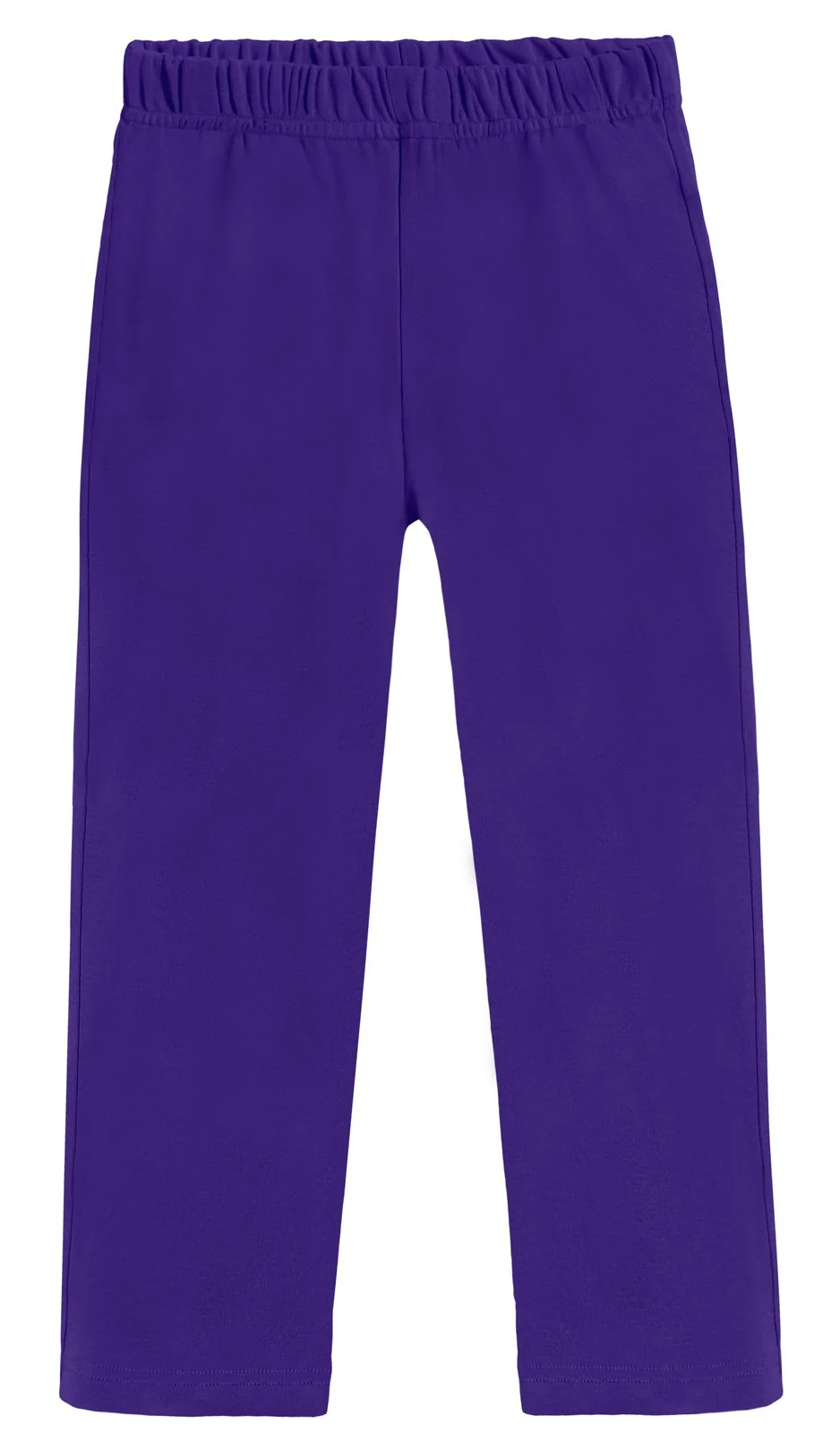 Boys Soft Cotton Athletic Pants - UPF 50+ | Athletic Purple - Drispect