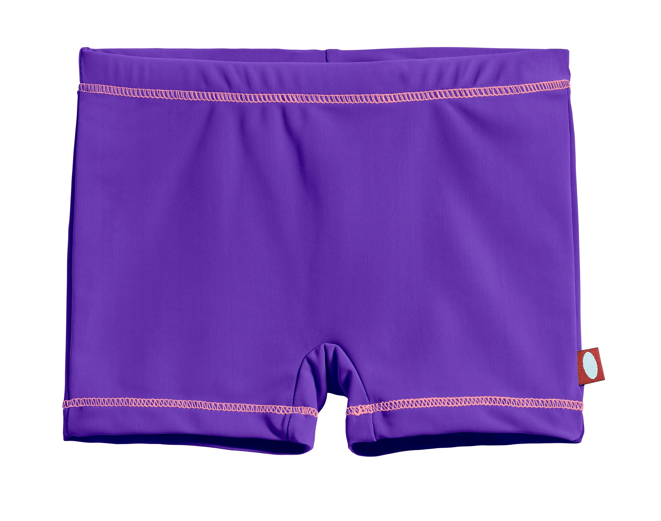 Girls UPF 50+ Swim Boy Shorts  | Purple - Drispect