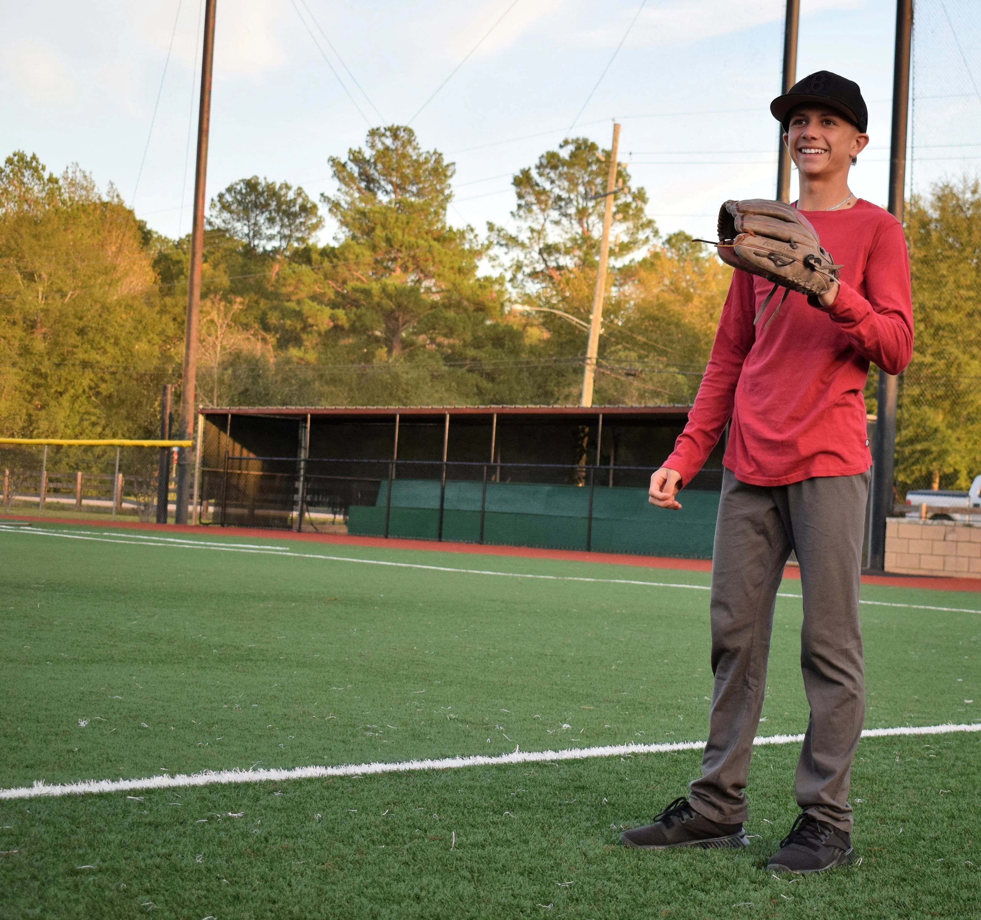 Boys Soft Cotton Athletic Pants - UPF 50+ | Athletic Royal - Drispect