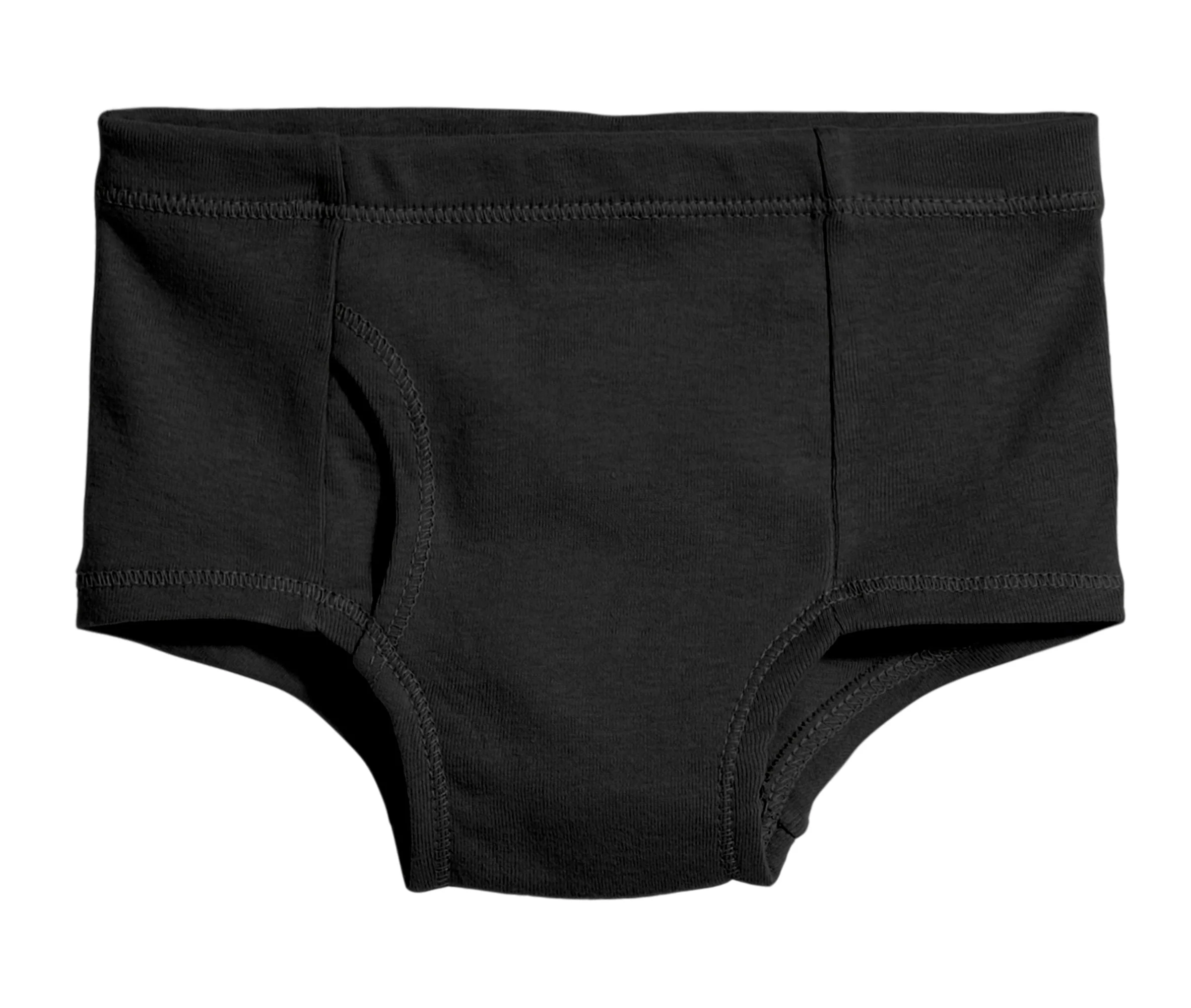Organic Cotton Boys Briefs Seconds | Damage Black - Drispect