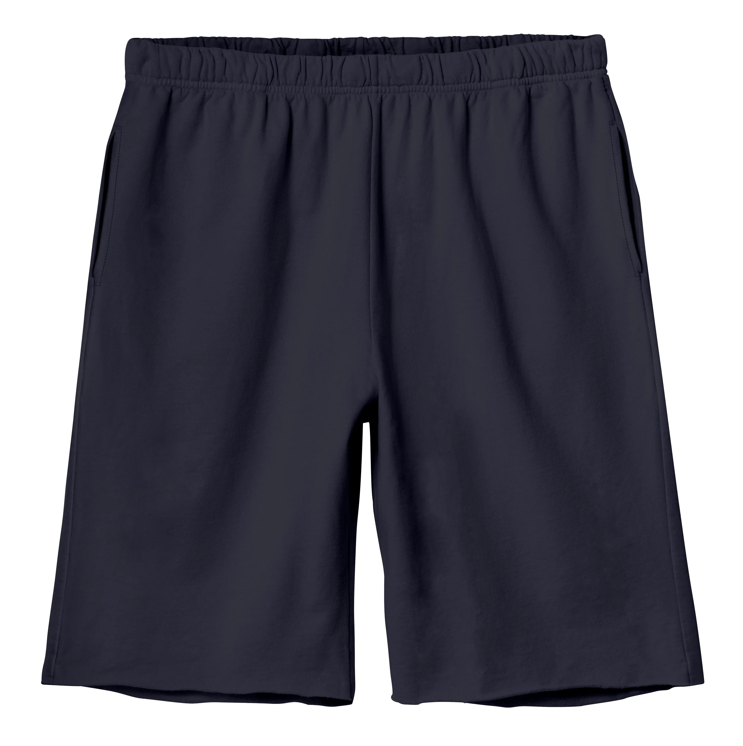 The Softest Men's 100% Cotton Fleece Athletic Short | Dark Navy - Drispect
