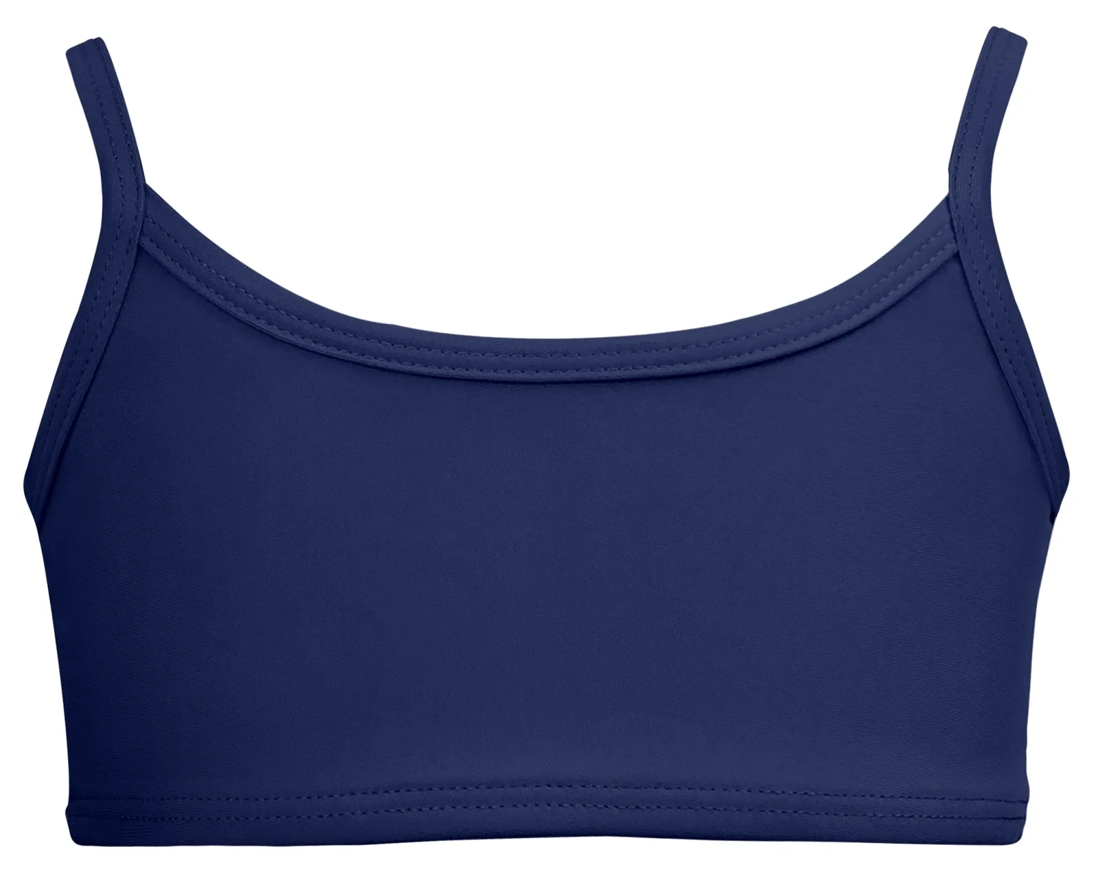 Girls UPF 50+ Bikini Swim Top  | Navy - Drispect