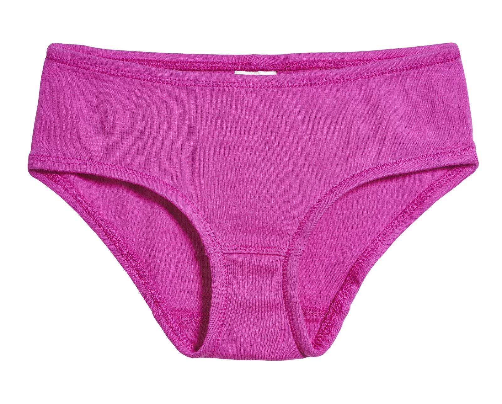 Girls Organic Cotton Brief | Fuchsia - Drispect