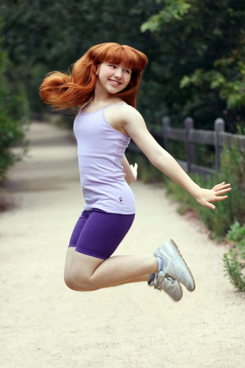 Girls Soft Cotton Long Bike Shorts | Navy - Drispect