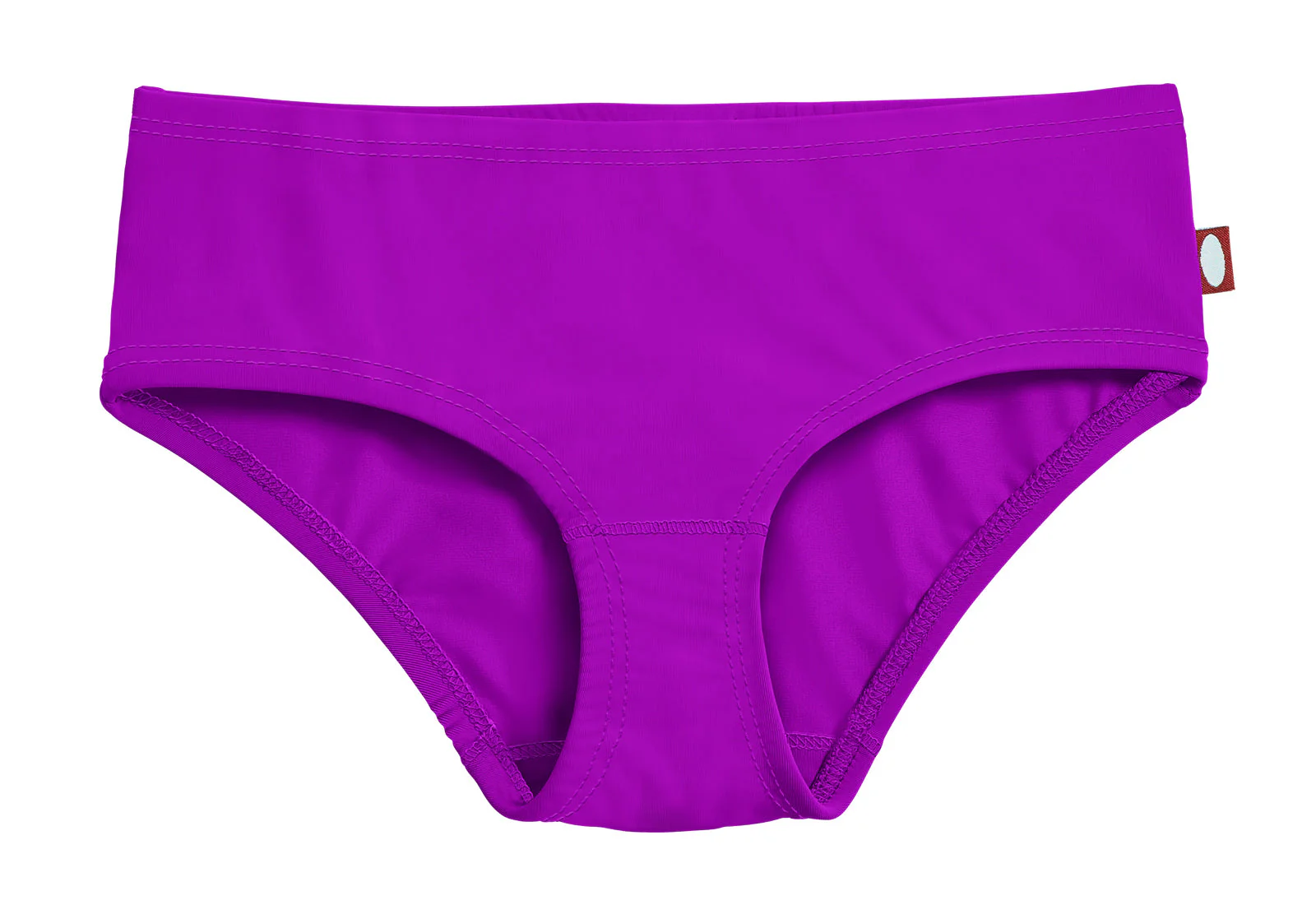 Girls Recycled Nylon UPF 50+ Swim Brief | Fuchsia - Drispect