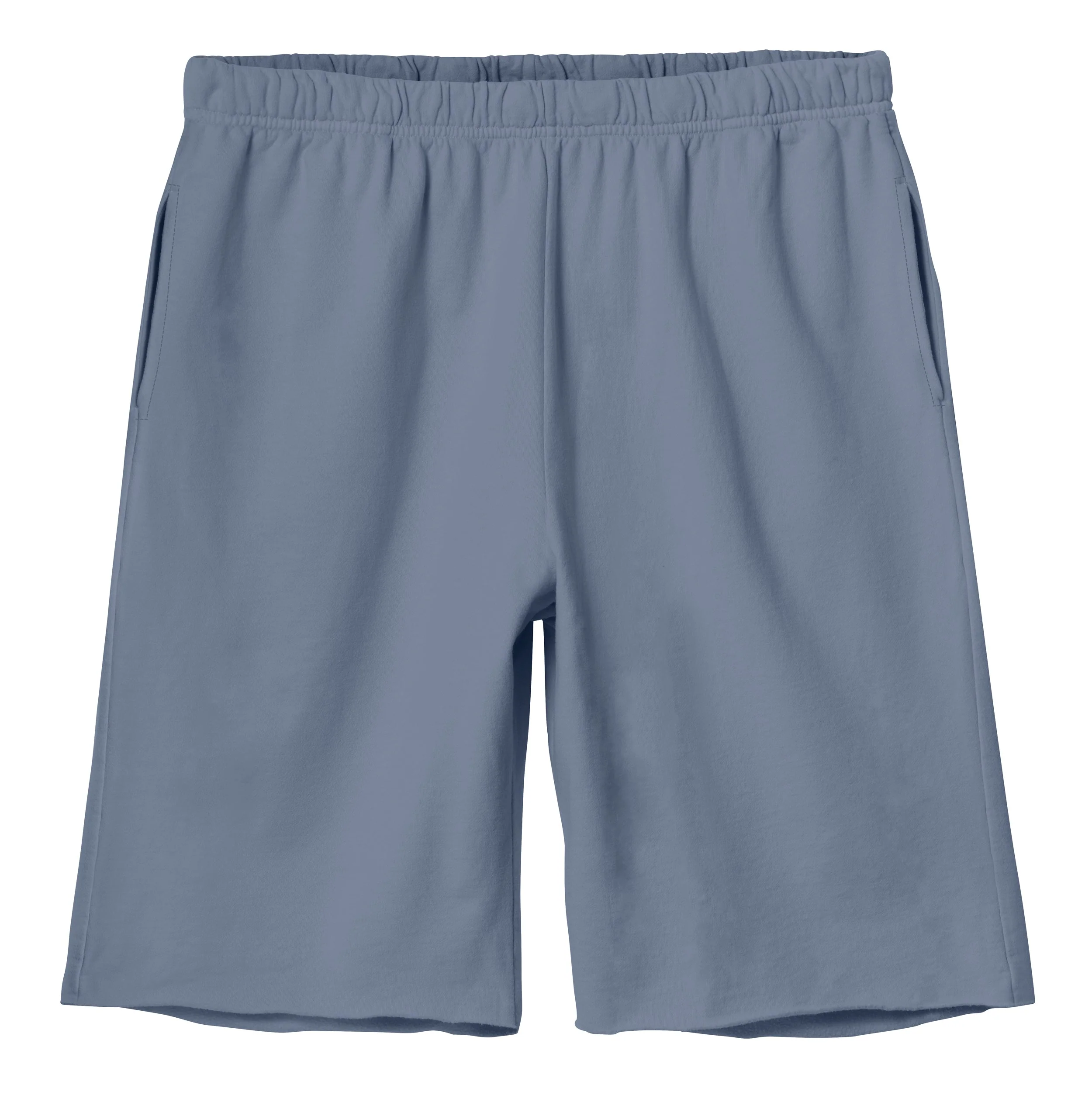 The Softest Men's 100% Cotton Fleece Athletic Short | Concrete - Drispect