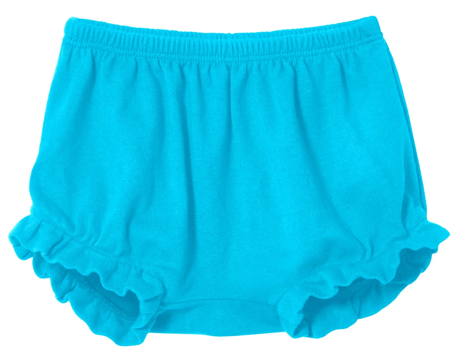 Girls Soft Cotton Bloomer Diaper Cover | Turquoise - Drispect