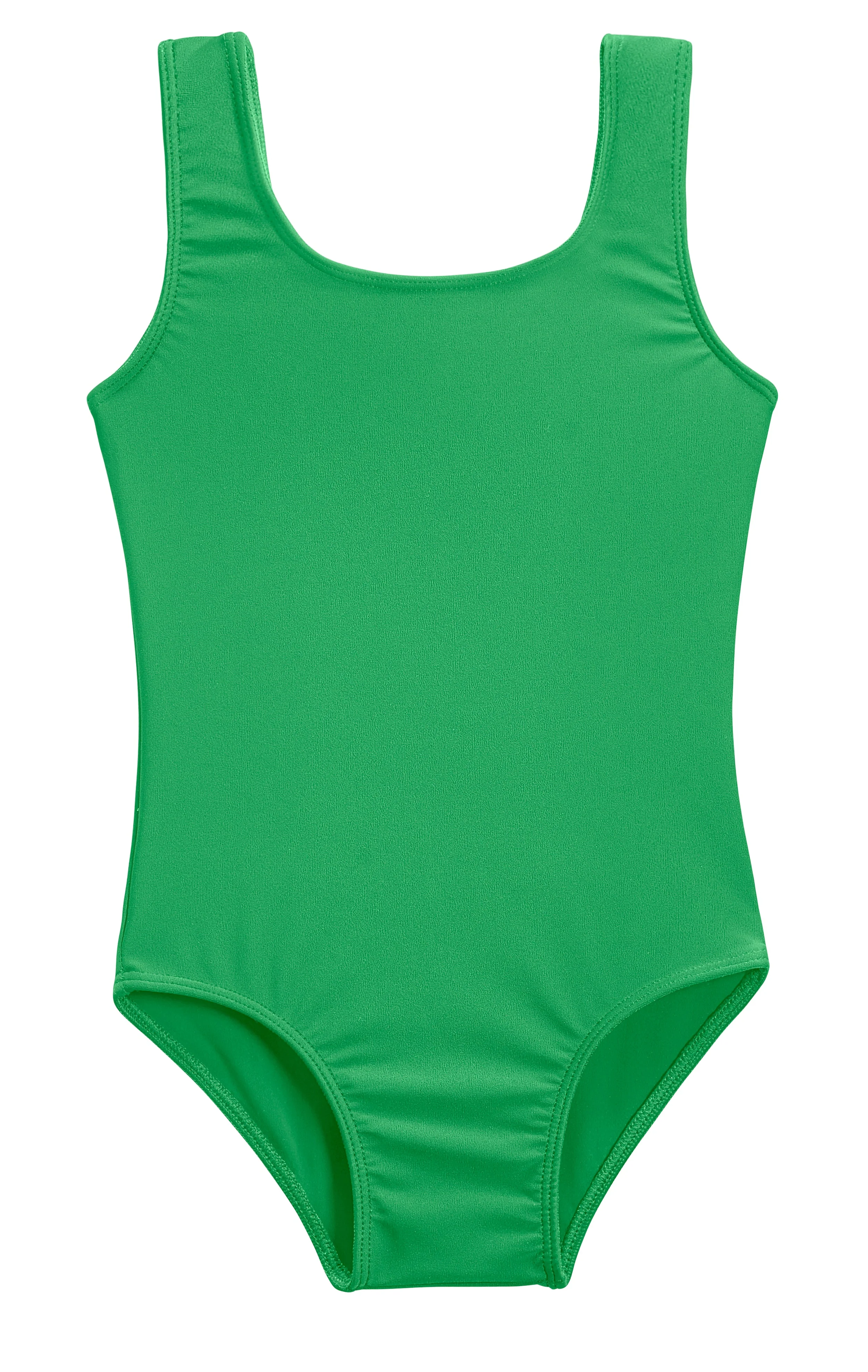Girls UPF 50+ One Piece Swimsuit | Elf Green - Drispect