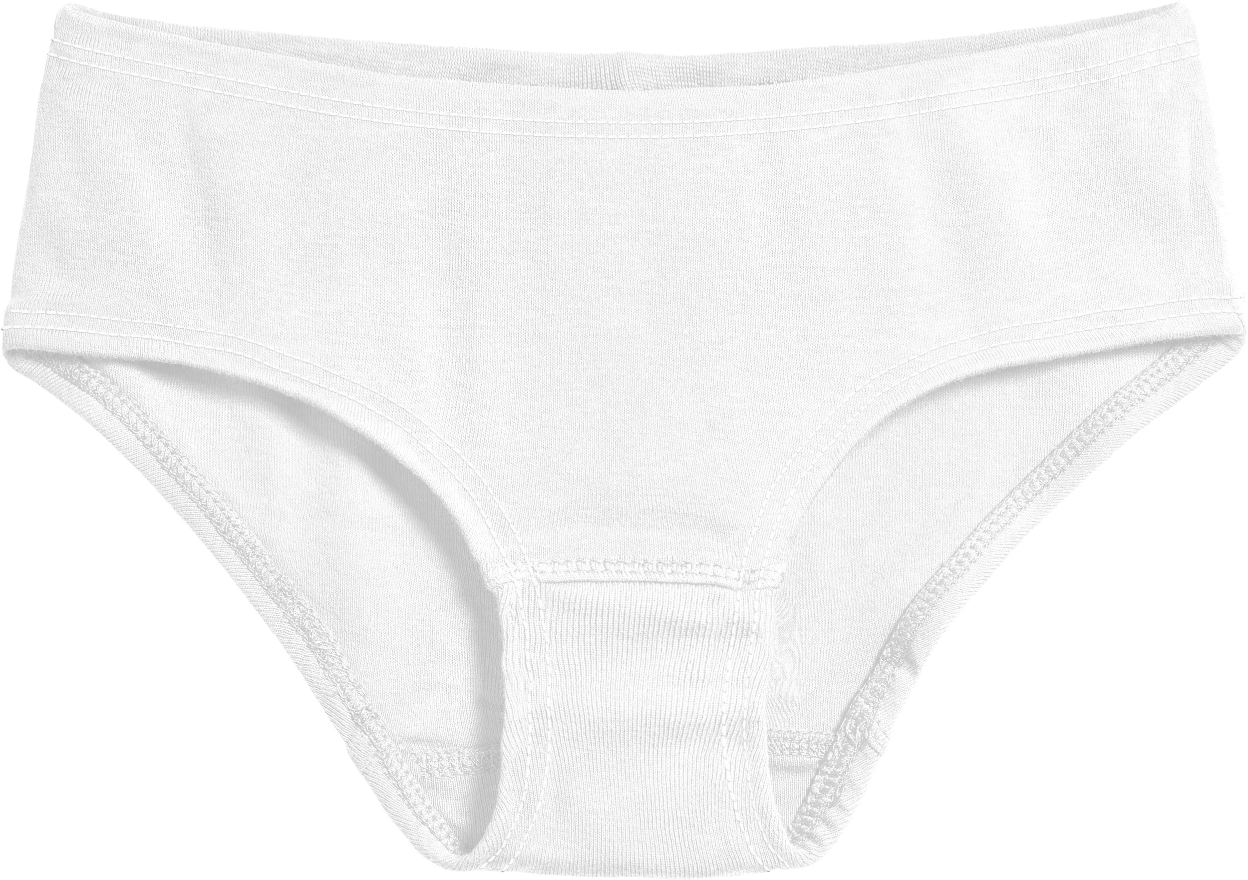Girls Organic Briefs Seconds | Damage White - Drispect