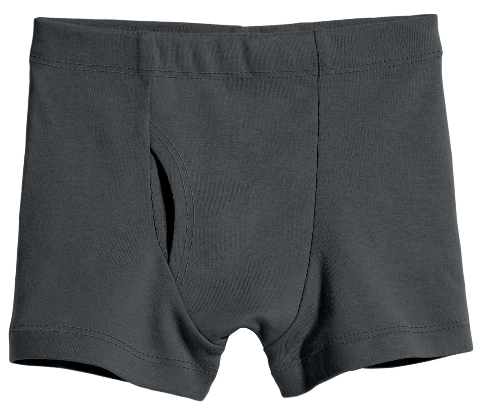 Boys Organic Boxer Briefs Seconds | Damage Charcoal - Drispect