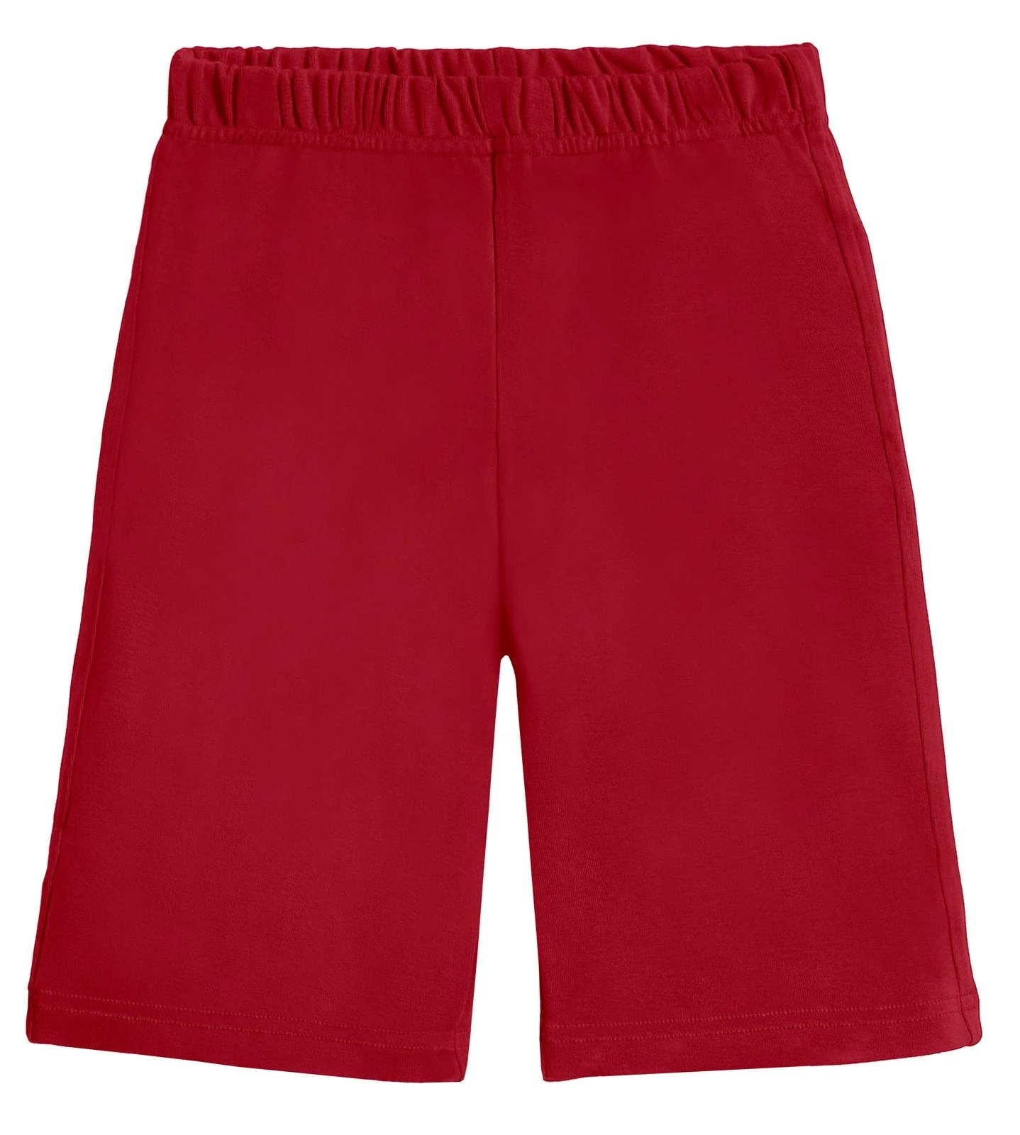 Boys Soft Cotton Athletic Short - UPF 50 + | Red - Drispect