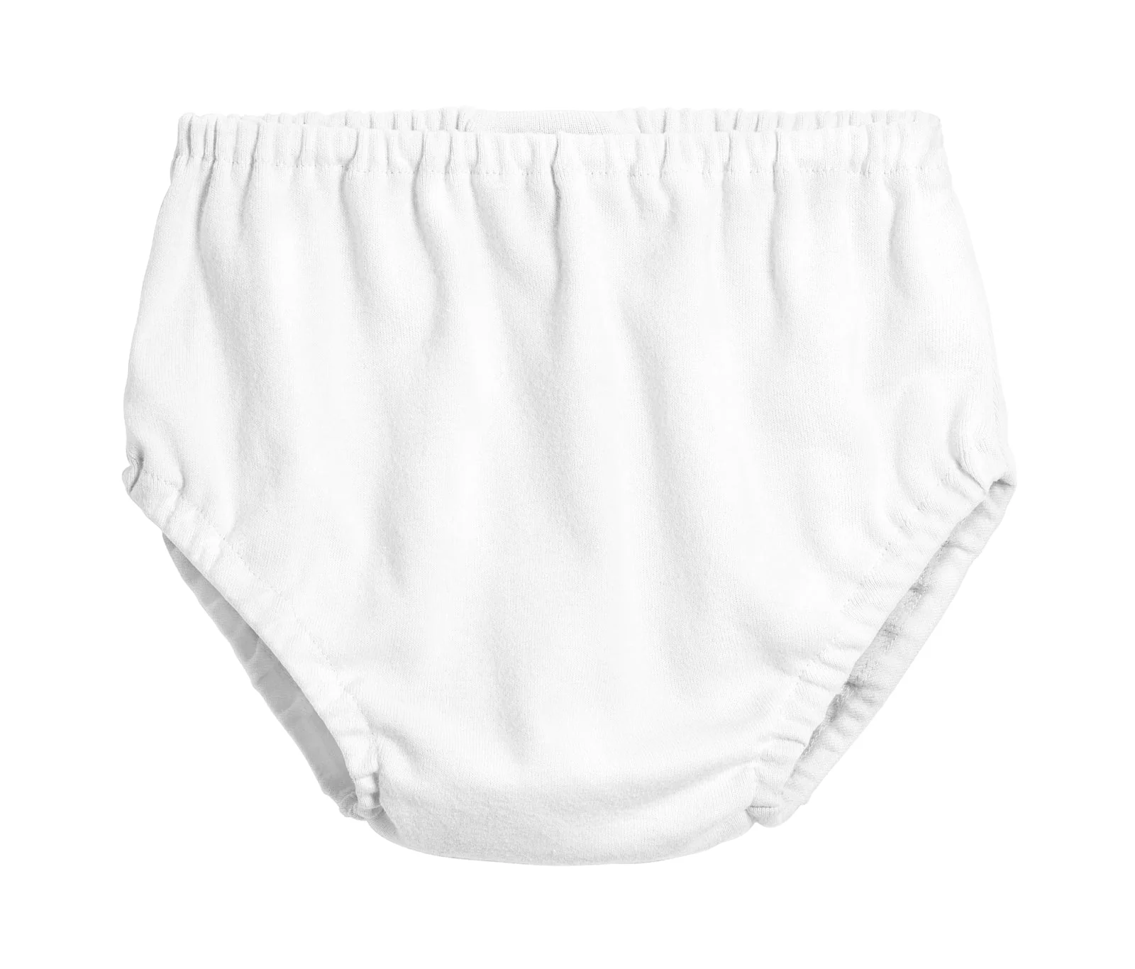 Boys and Girls Soft Cotton Diaper Cover  | White - Drispect