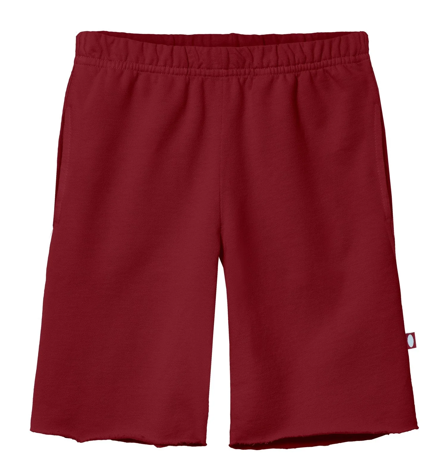 Boys Amazingly Soft Cotton Lightweight Fleece Shorts | Red - Drispect
