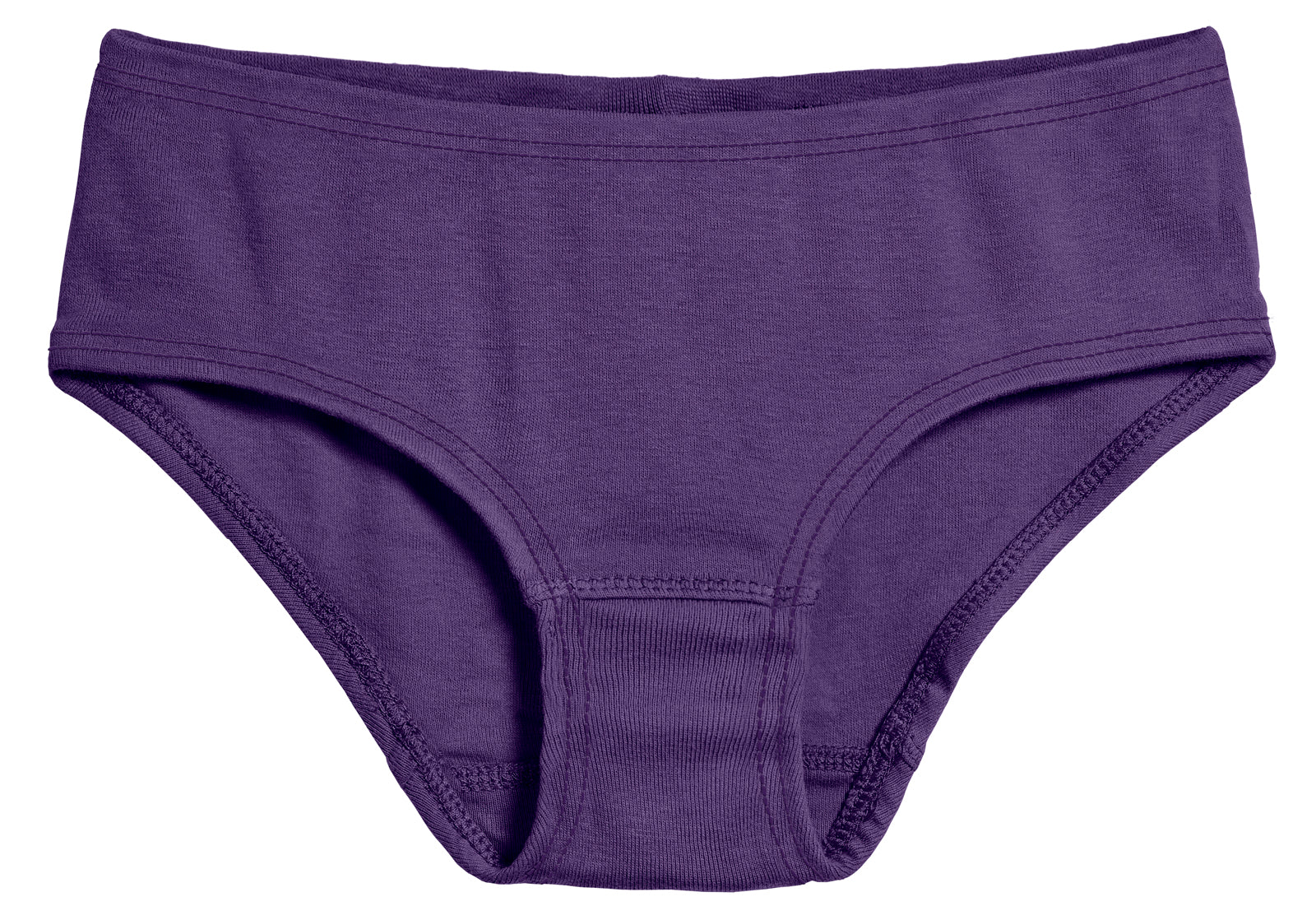 Girls Soft Cotton Brief  | Purple - Drispect