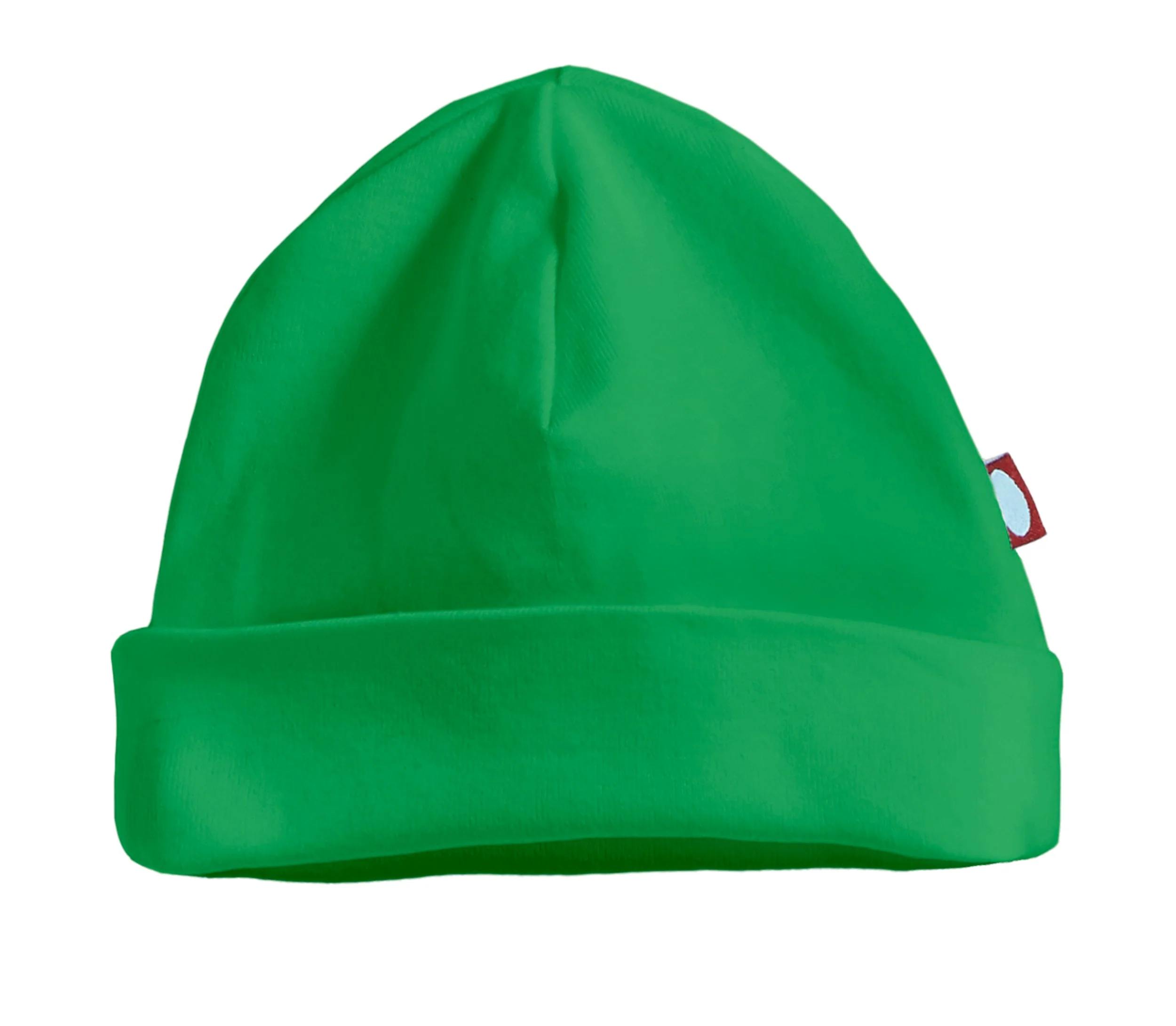 Super-Soft Organic Cotton Baby Rib Beanie Hat| Elf Green - Drispect