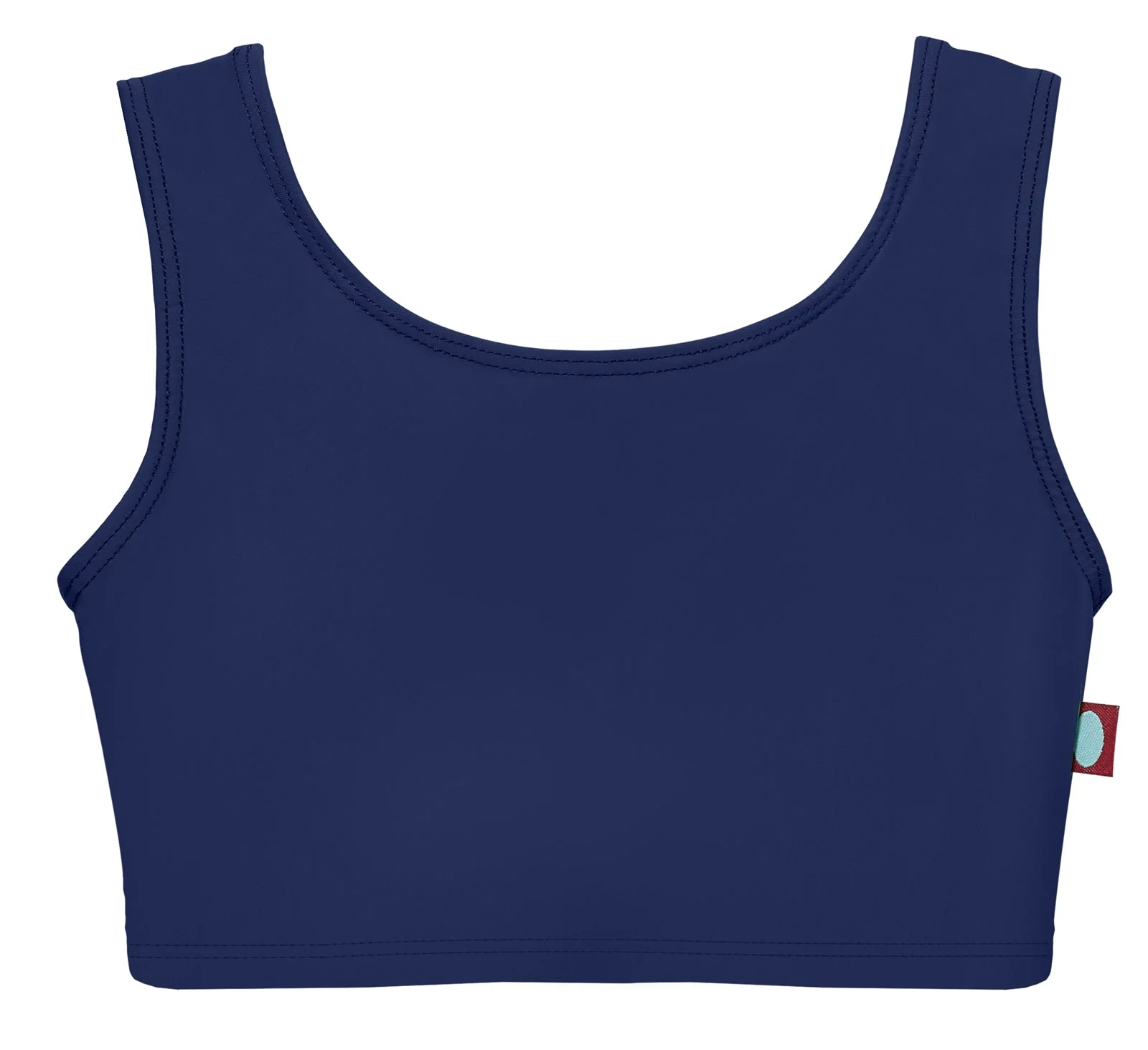Girls UPF 50+ Bikini Swim Tank | Navy - Drispect