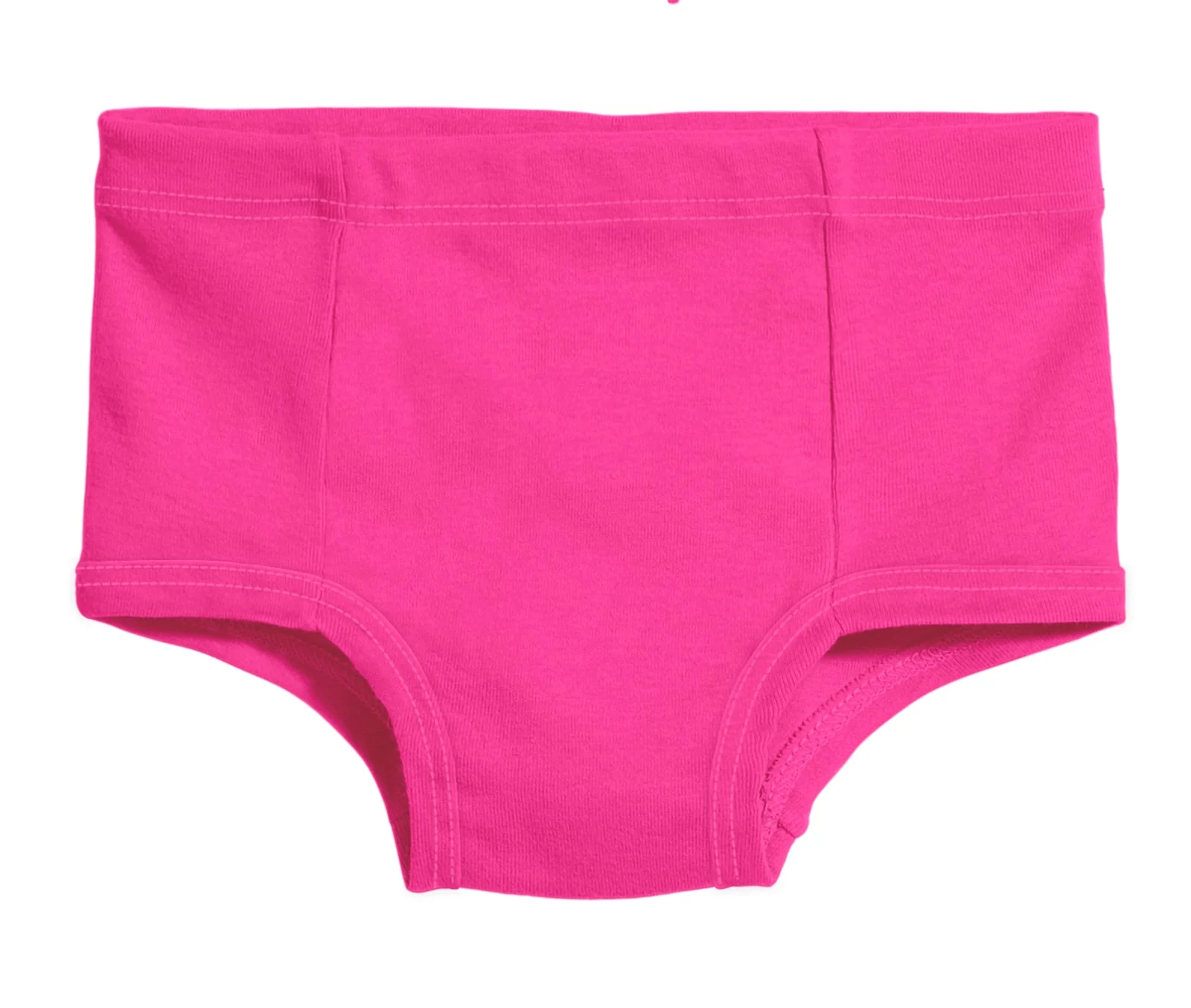 Boys and Girls Soft Cotton Simple Brief | Hot Pink - Drispect
