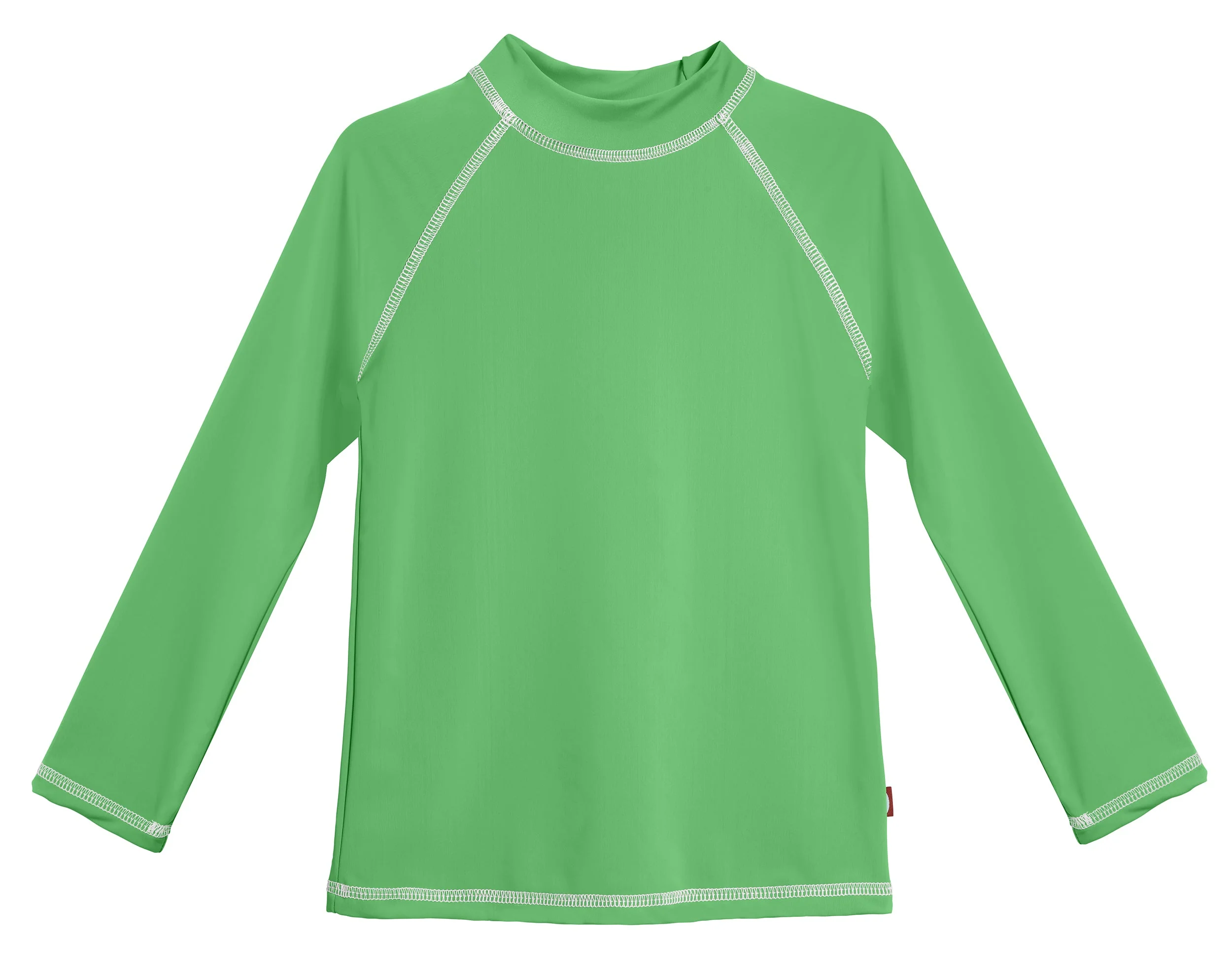 Girls UPF 50+ Long Sleeve Rashguard | Elf Green - Drispect