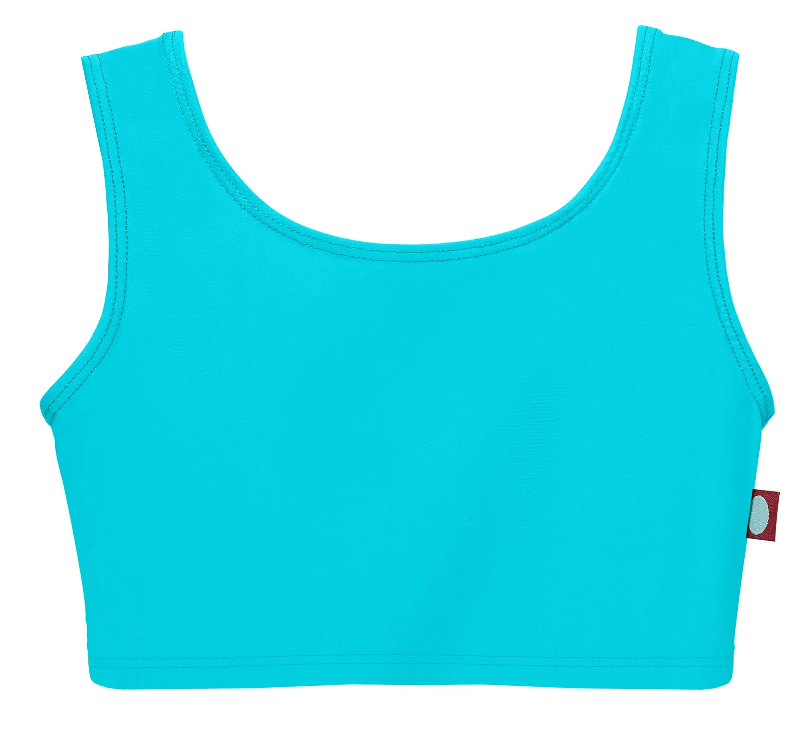 Girls UPF 50+ Bikini Swim Tank | Turquoise - Drispect